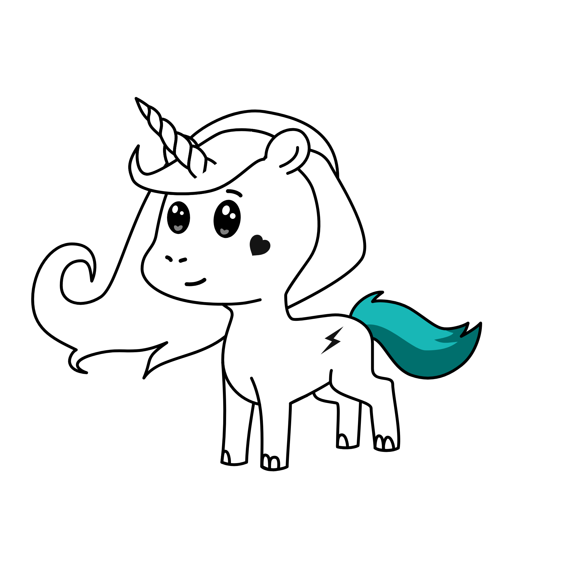 S no, the unicorn