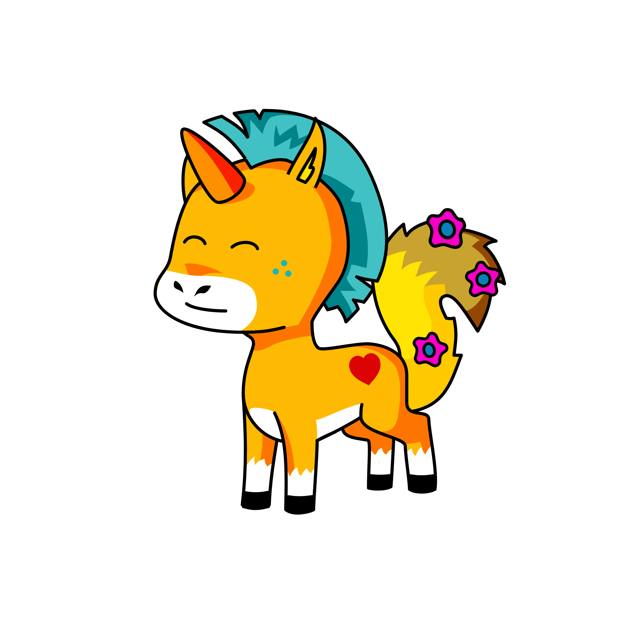 Njo, the unicorn