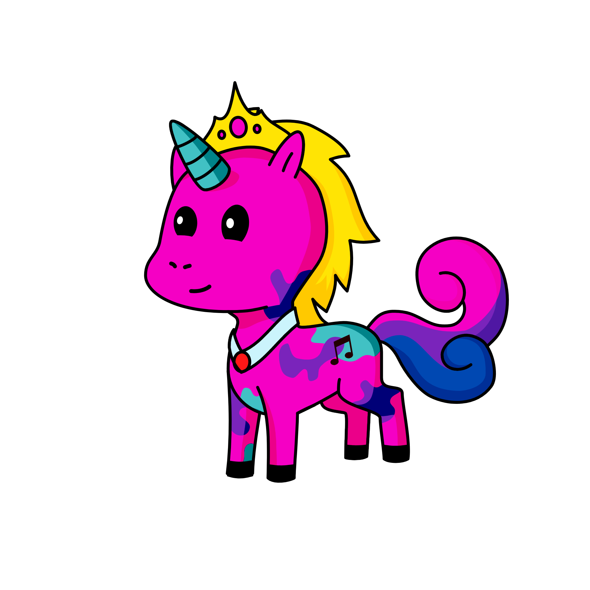 Pinkie, the unicorn