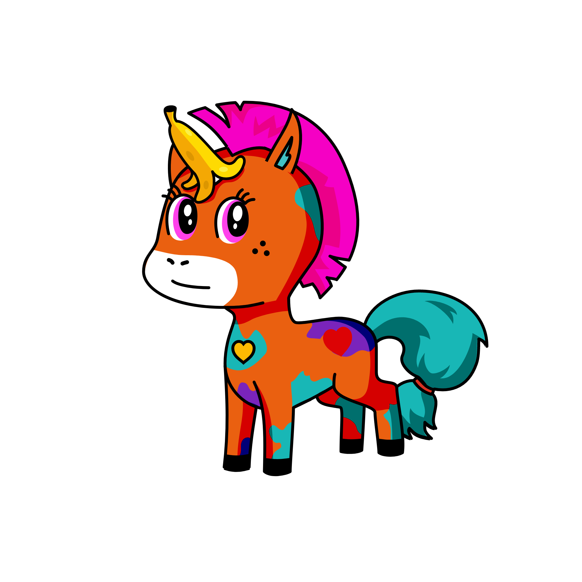 Hu, the unicorn