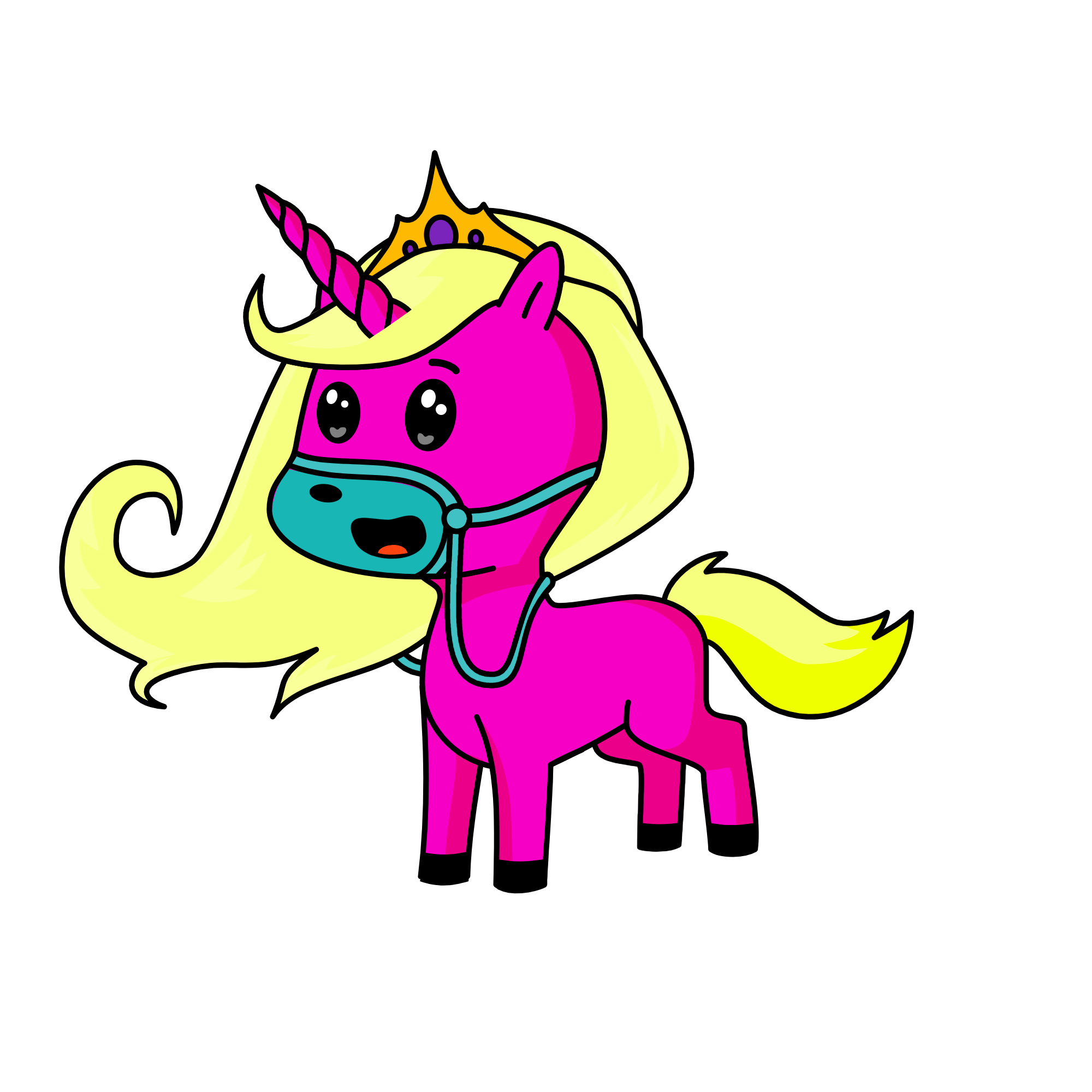 Julia my cousin, the unicorn
