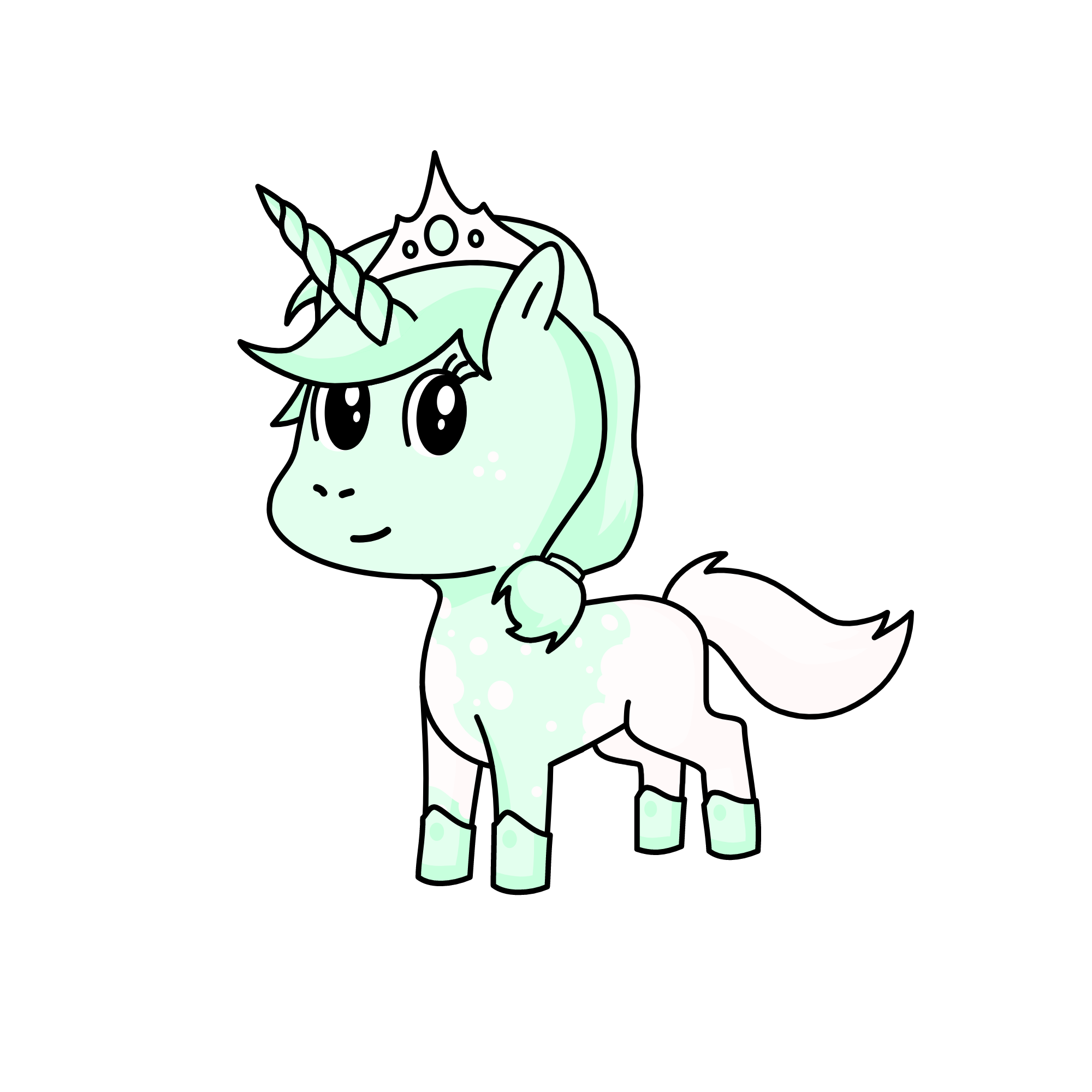 oh my gosh mimi you make the worst unicorn this is how you actually make a unicorn you are so disgus, the unicorn