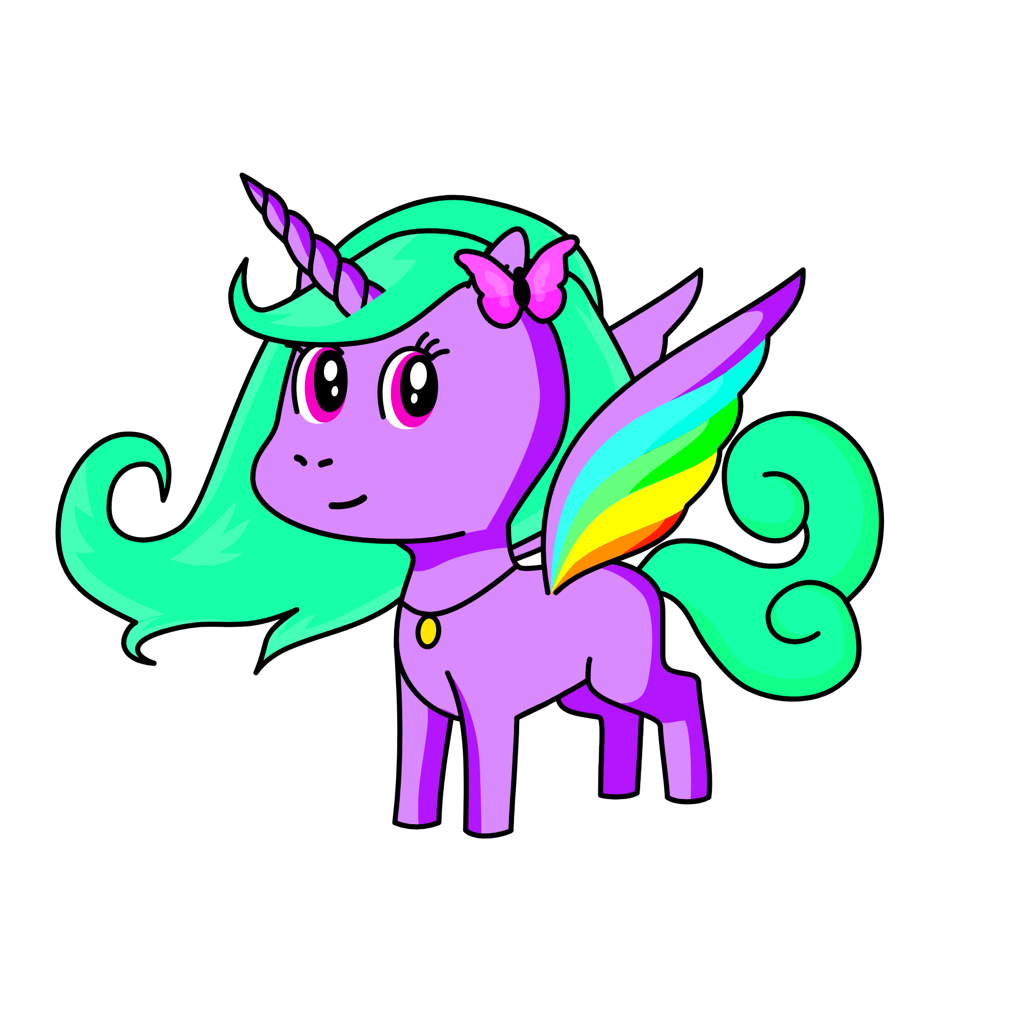 Magic, the unicorn