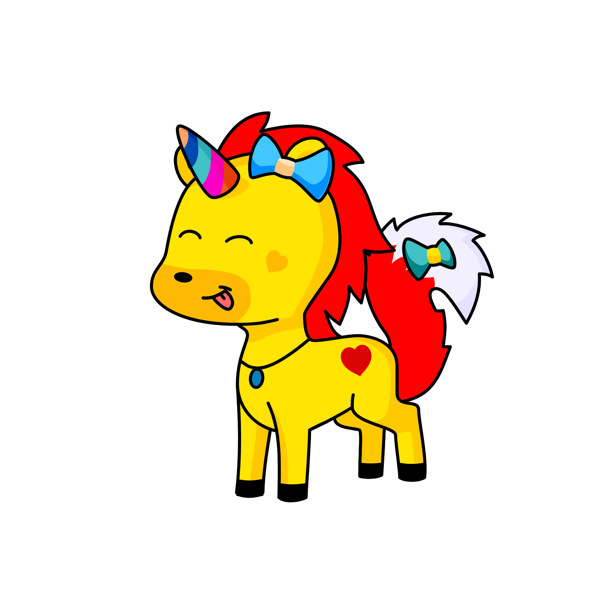 Mr. Naps, the unicorn