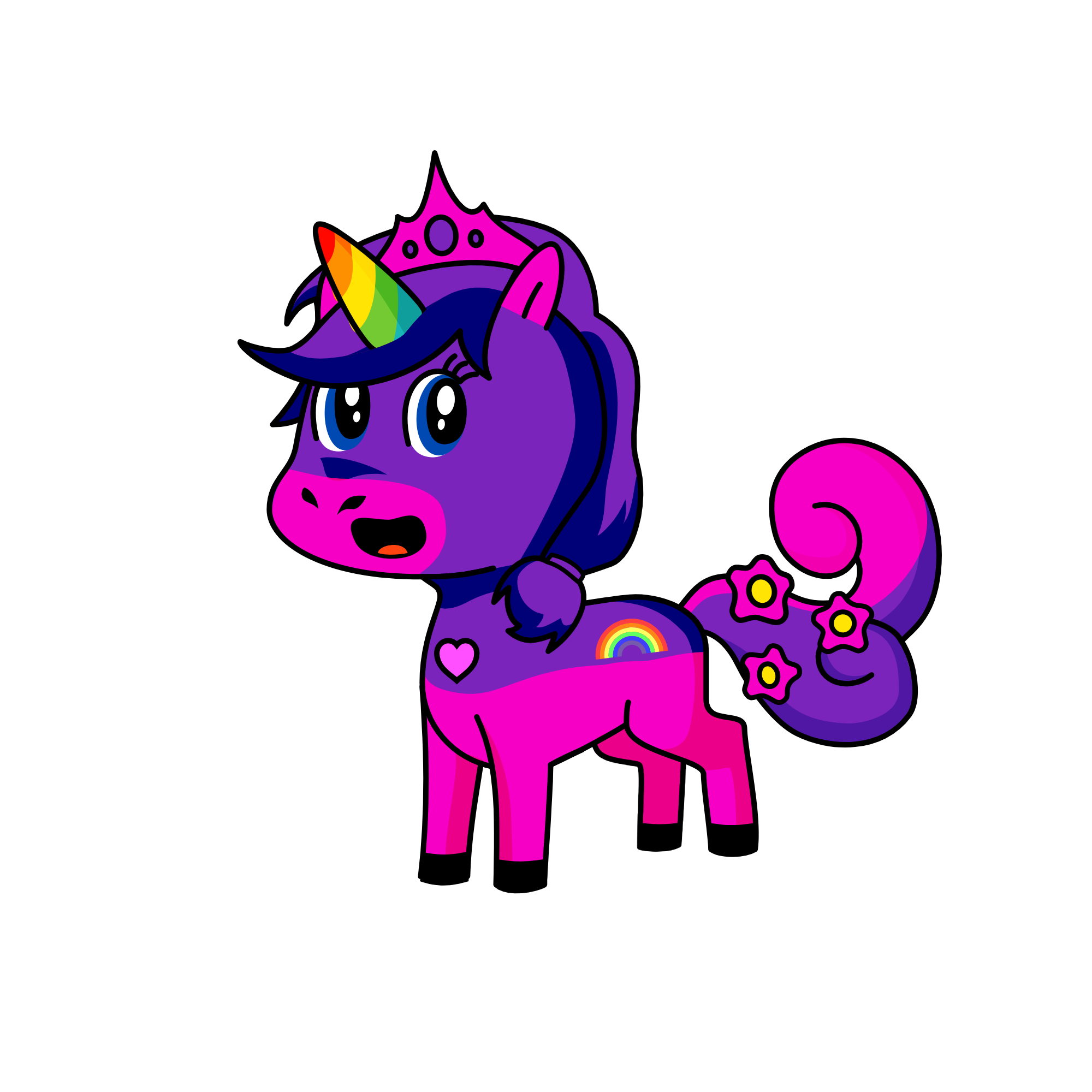Jojo Siwa Unicorn, the unicorn