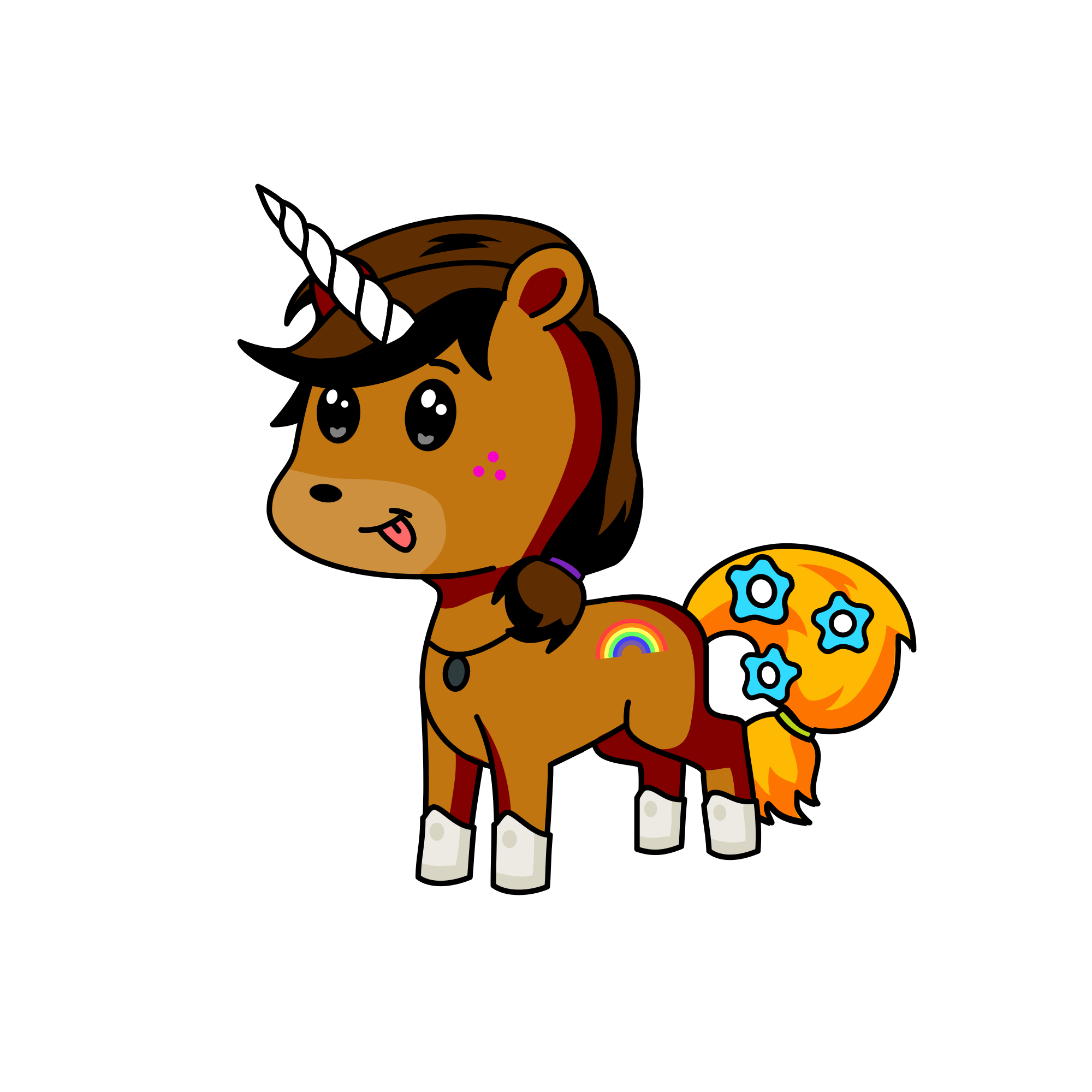 Lizie, the unicorn