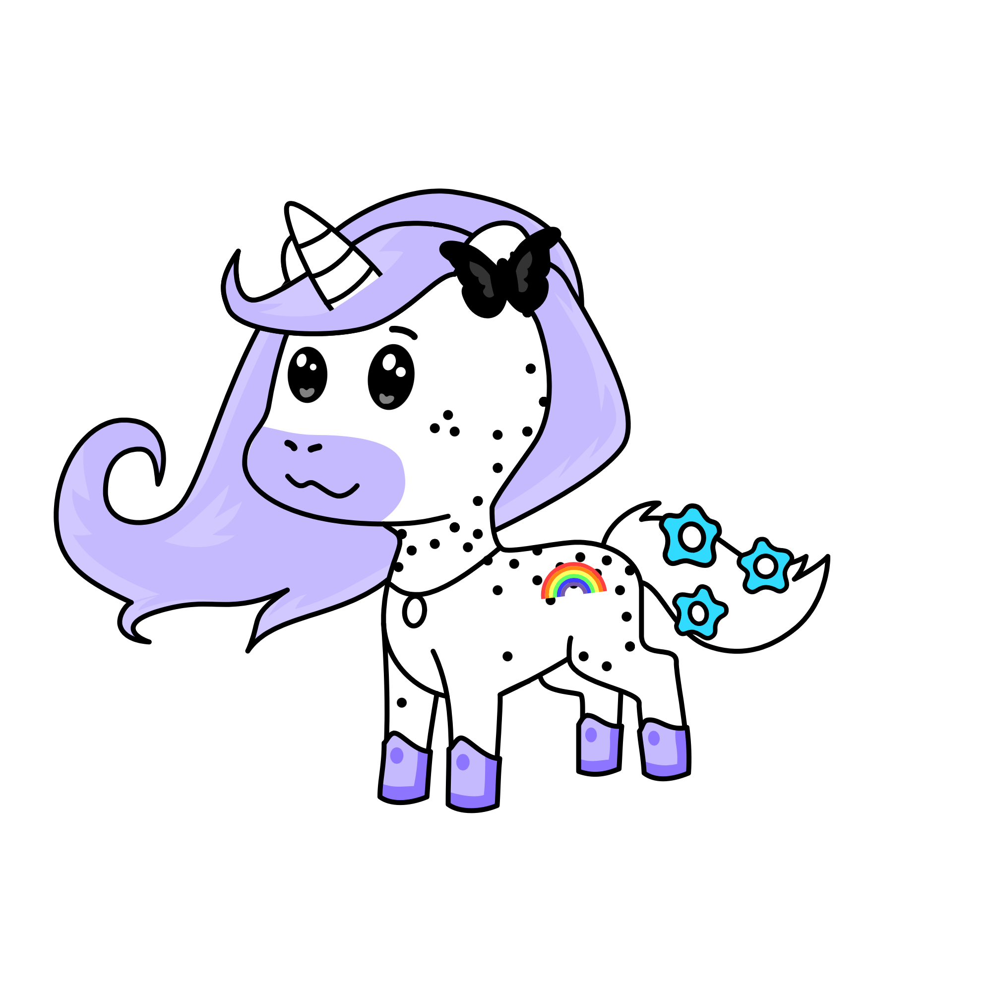 Judy, the unicorn