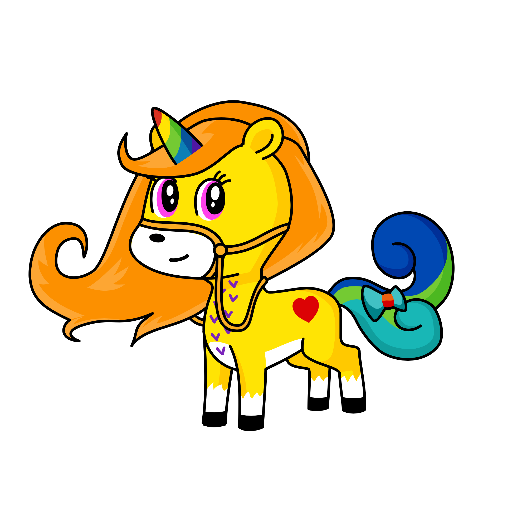 Maten, the unicorn