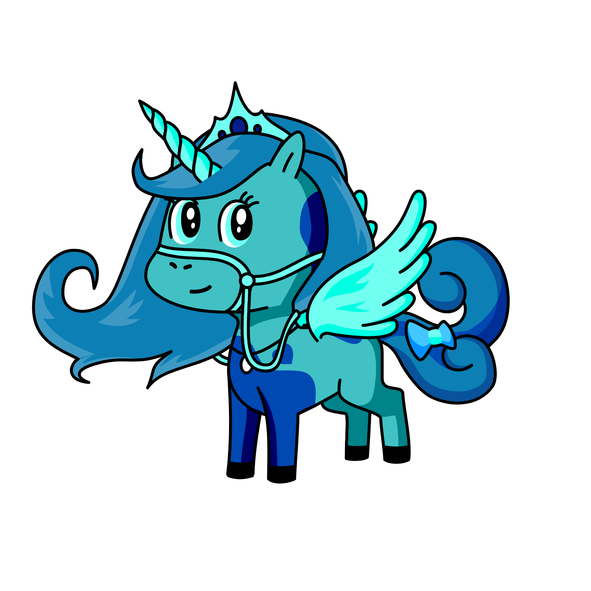 Icy Frost bite , the unicorn