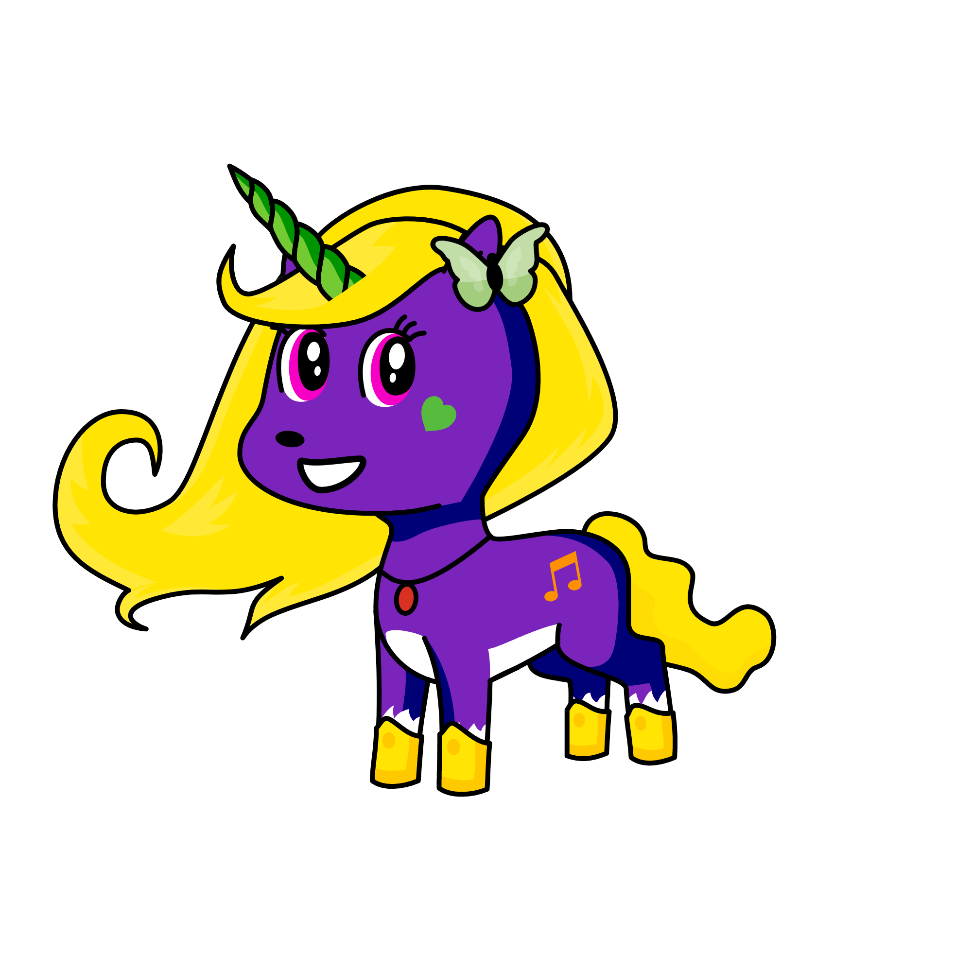qopyjjumib,nbiihhv, the unicorn