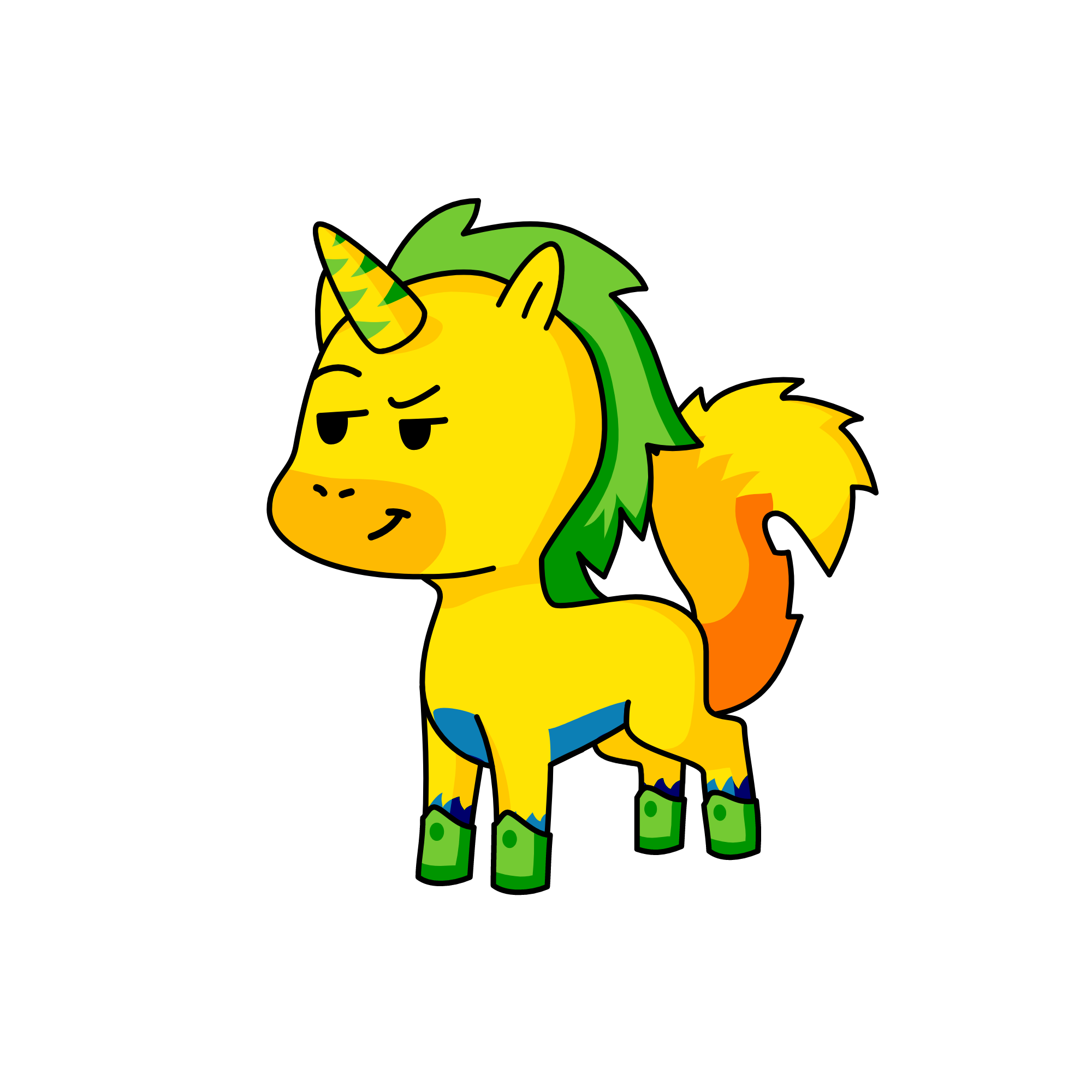niquelangelo, the unicorn