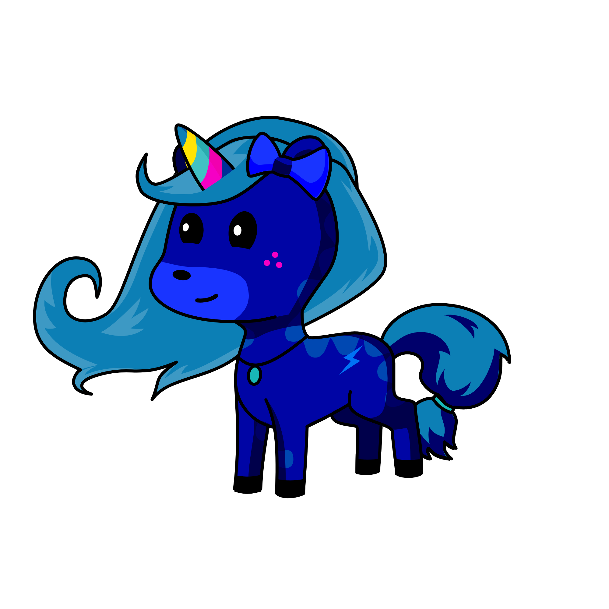 Unicórnio Sofia , the unicorn