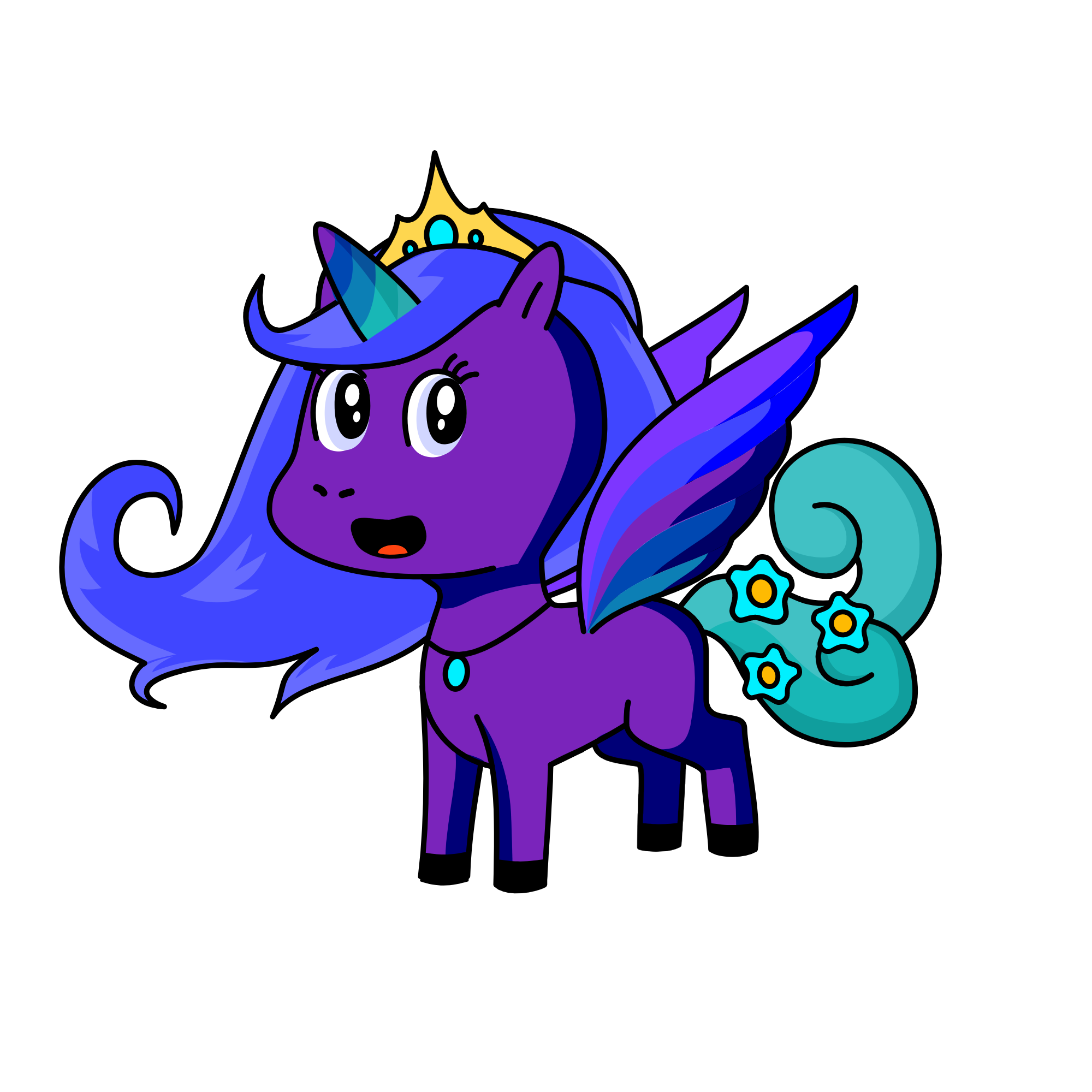 lala, the unicorn