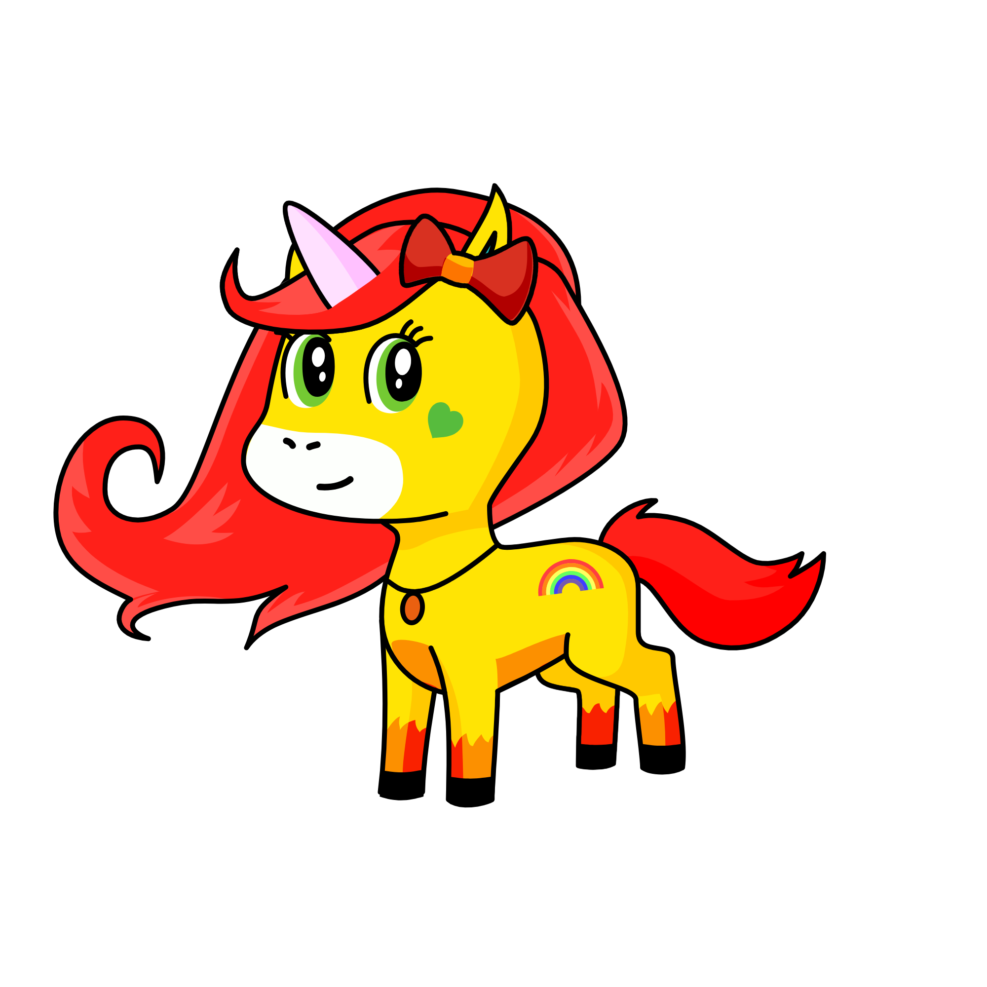 Heydi, the unicorn