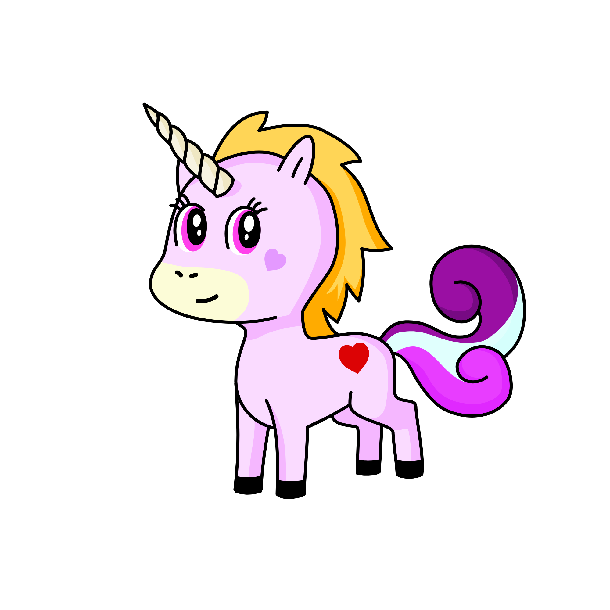ريناد, the unicorn