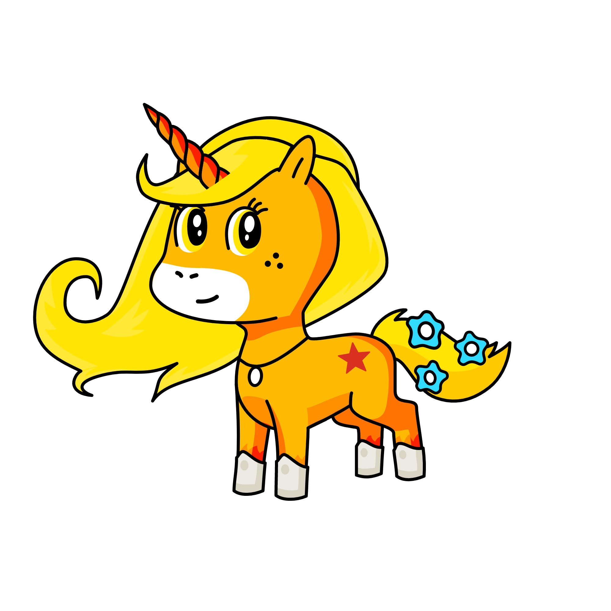 mia, the unicorn