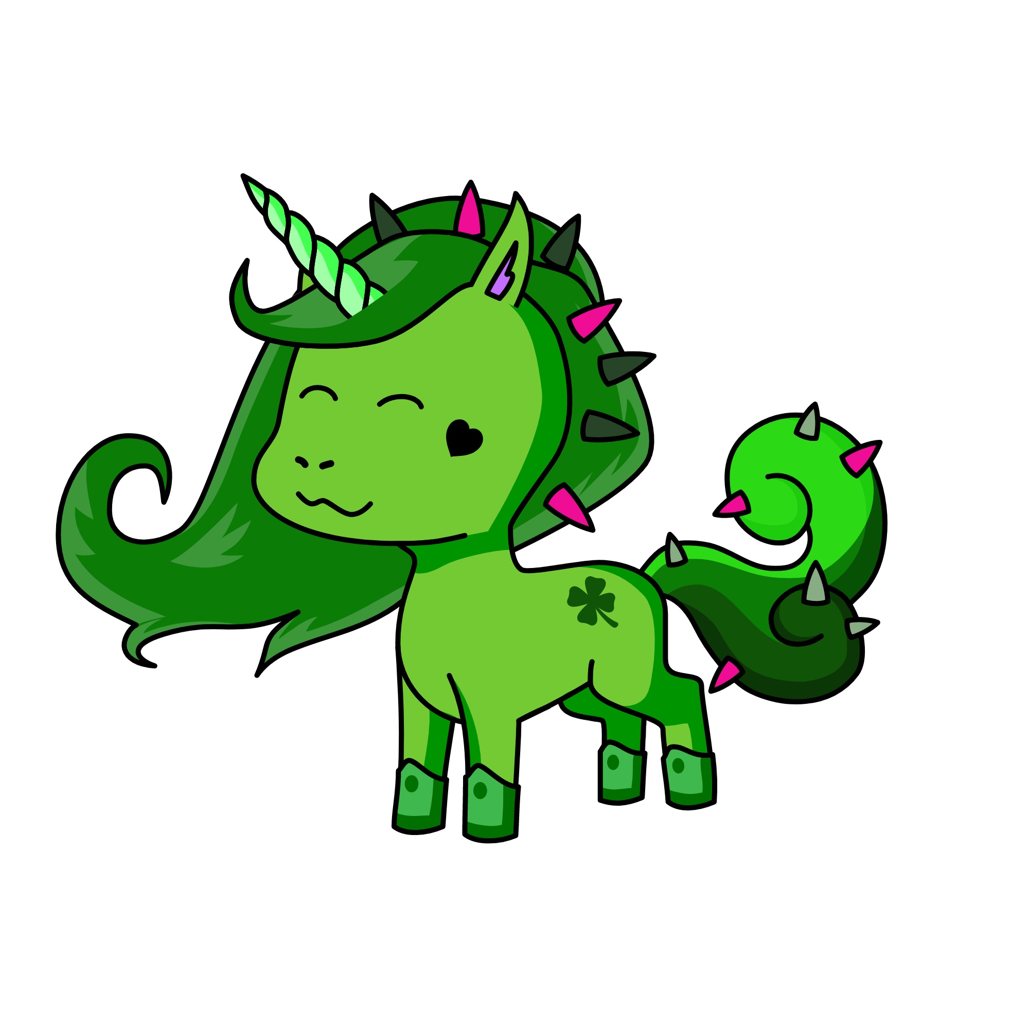 Cacton, the unicorn