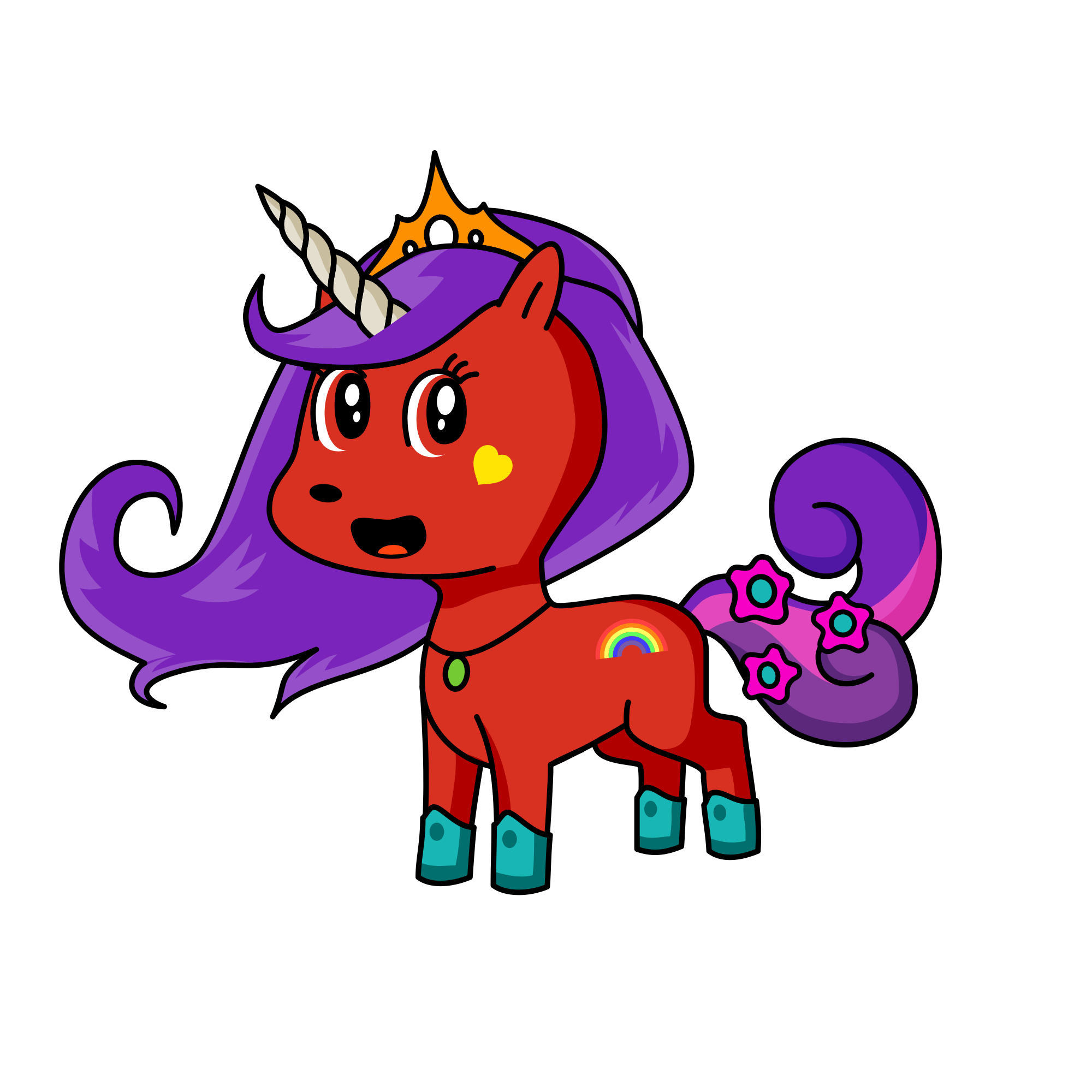 Tino , the unicorn