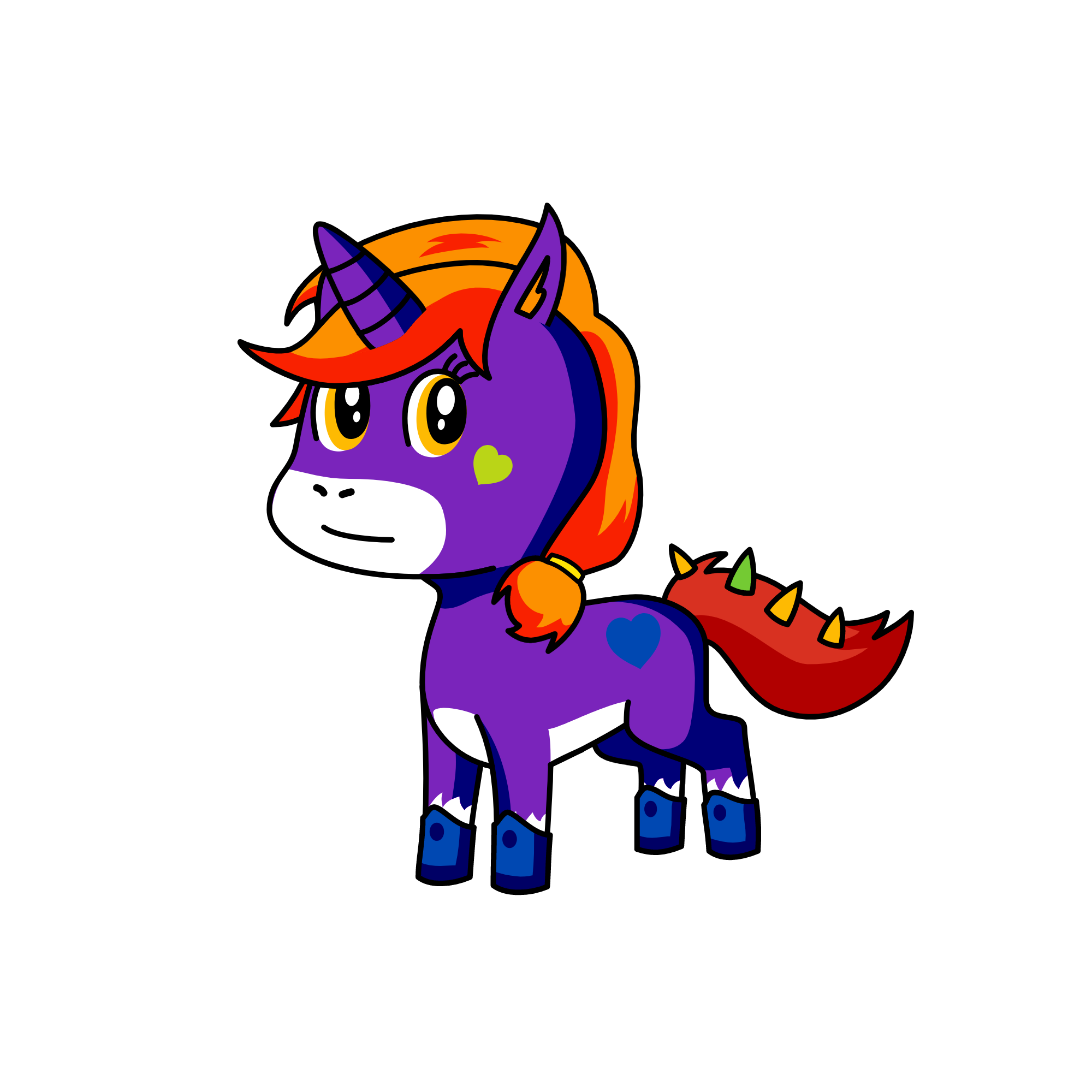 ;ẃefkkgk, the unicorn