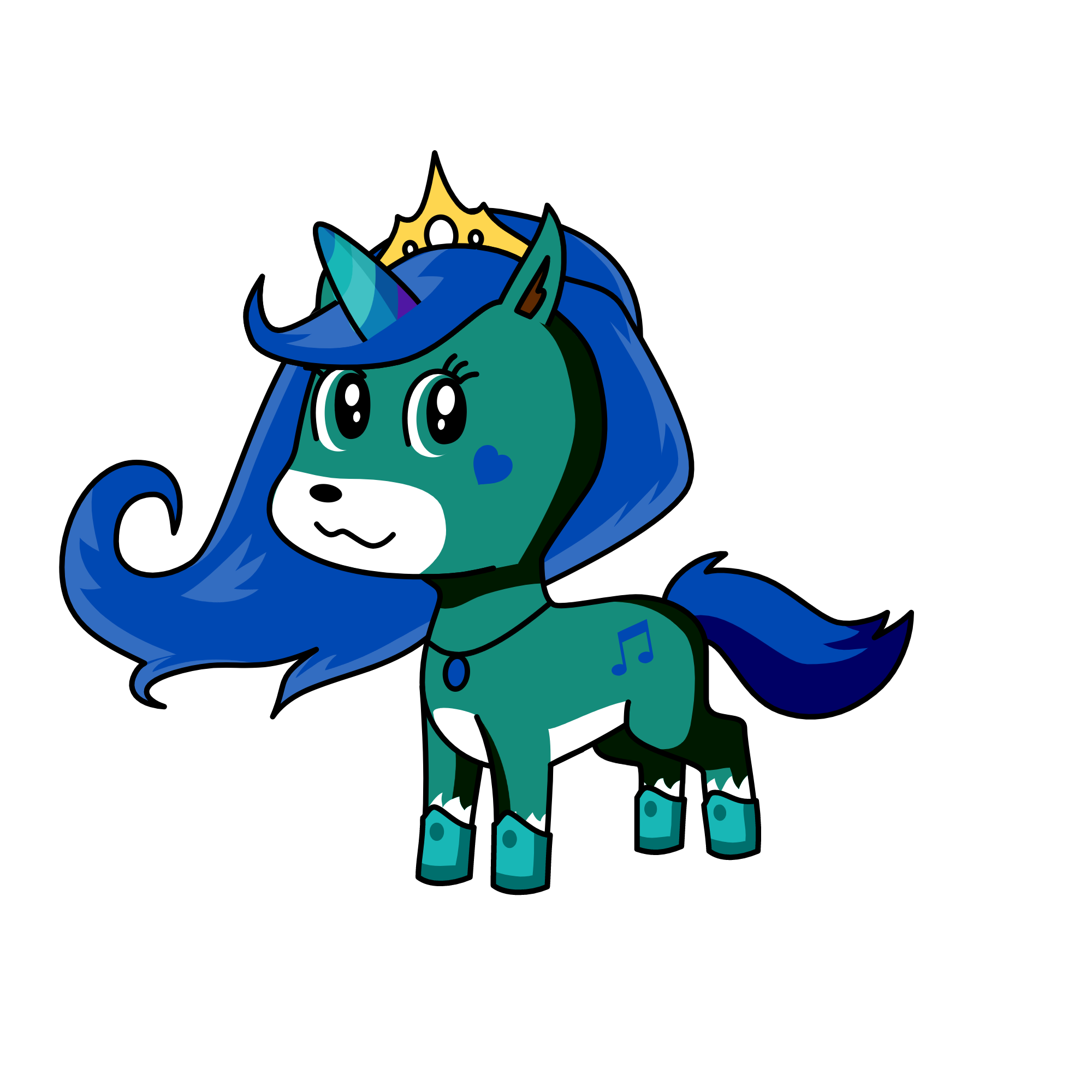 night, the unicorn