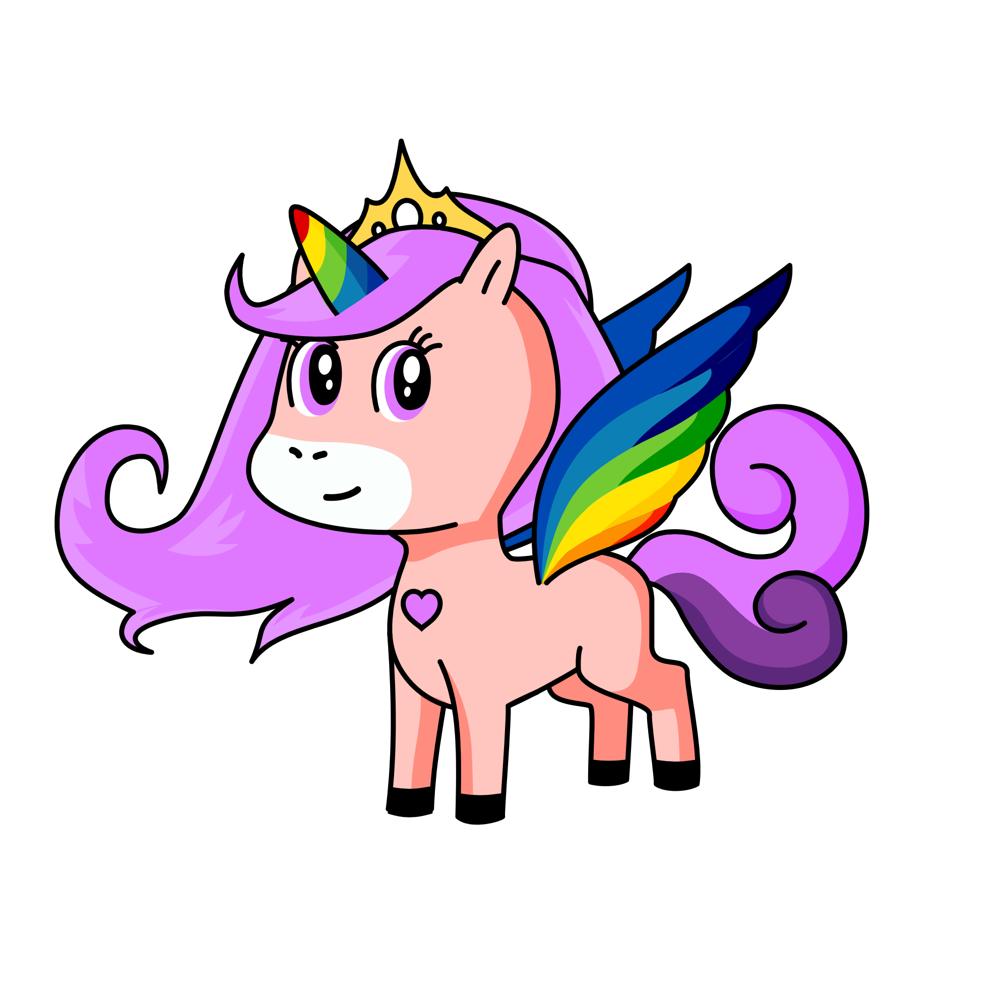 Arco-íris, the unicorn