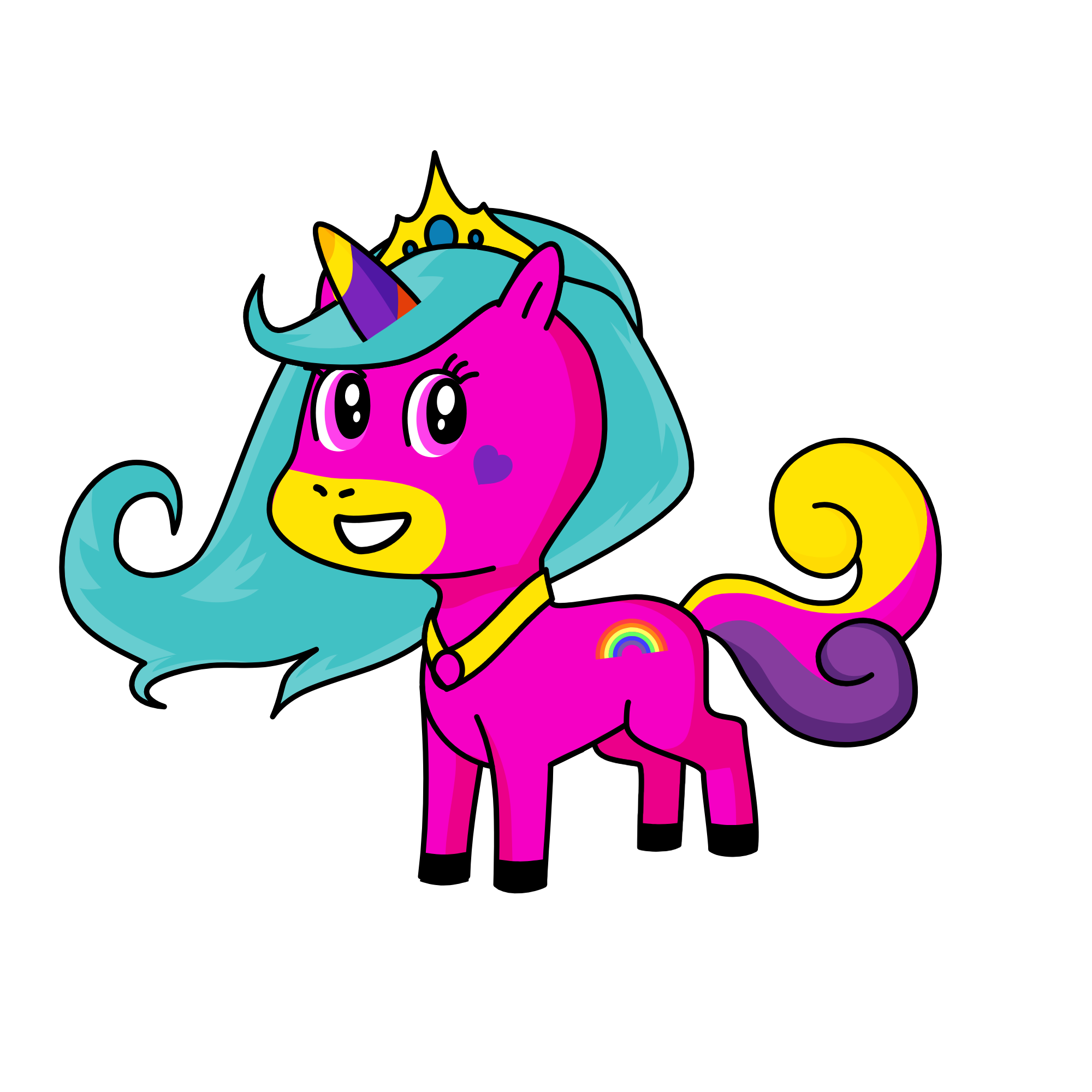 Lolipop, the unicorn
