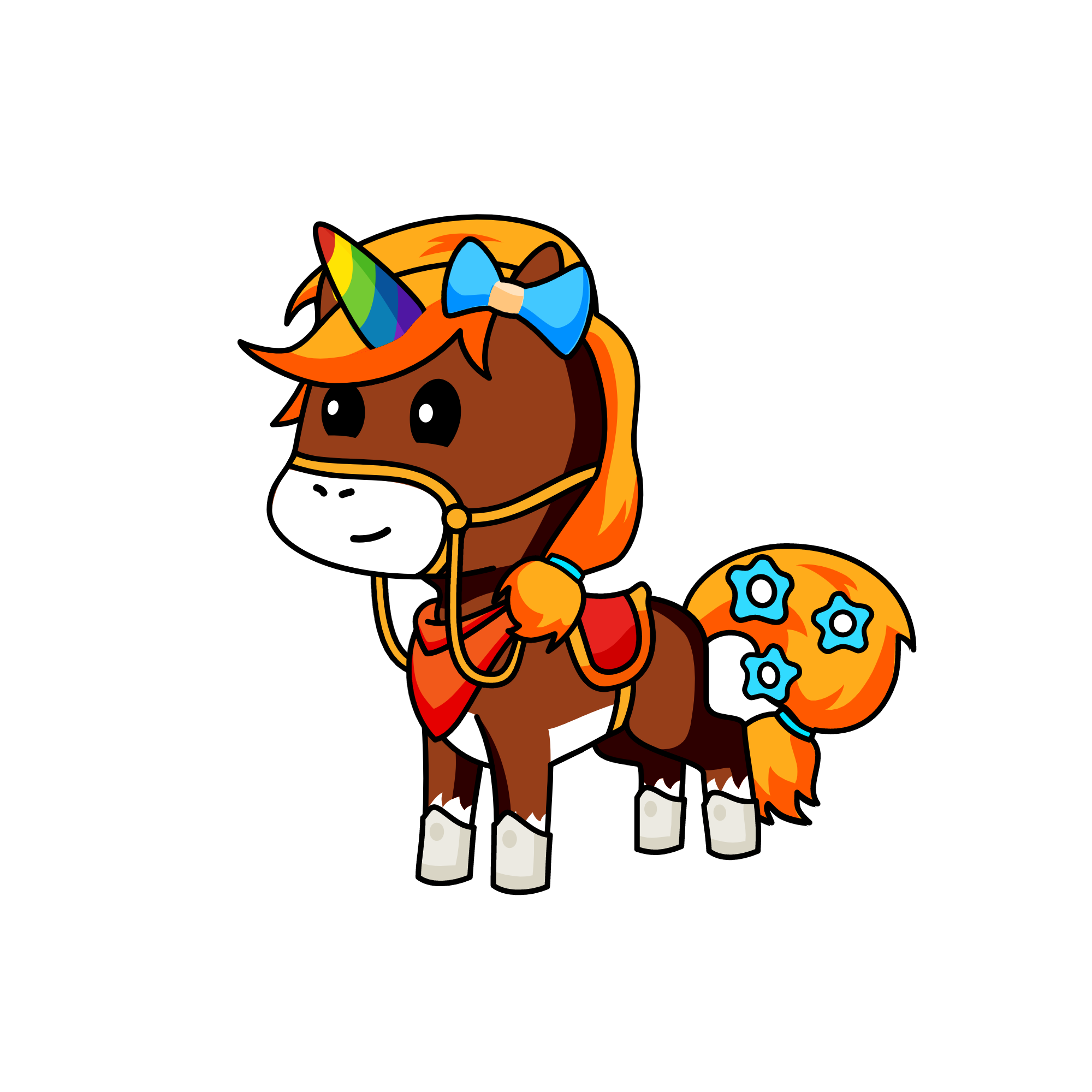 cowgirl, the unicorn