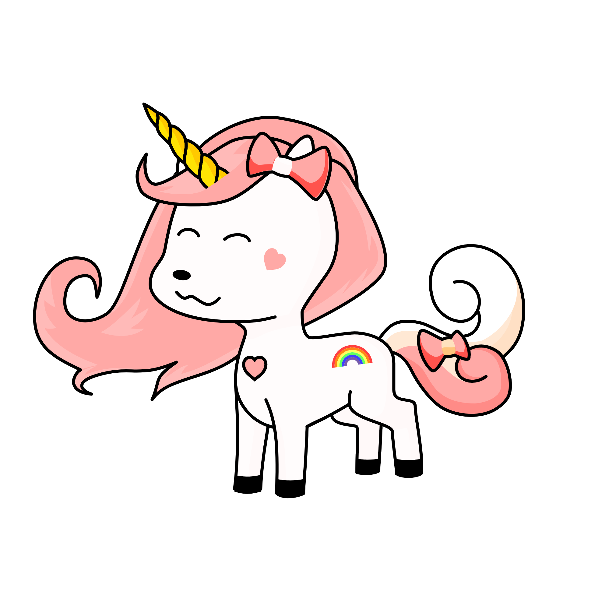 pinky, the unicorn