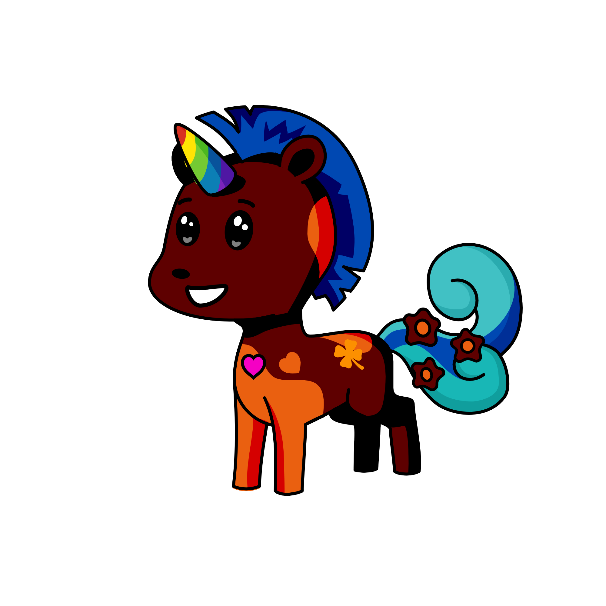CHOCOLATE SPY, the unicorn