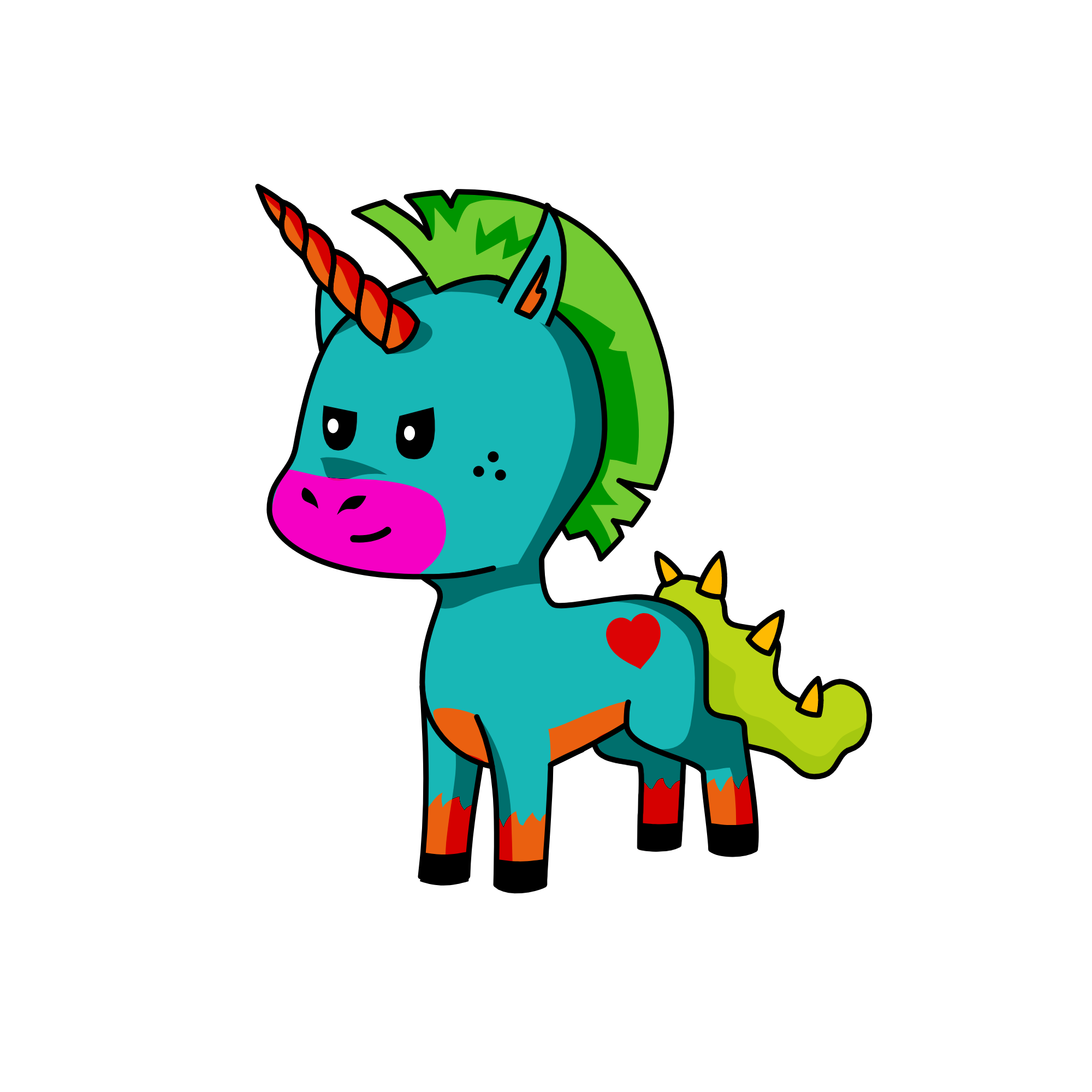 WHAT THE HECK?, the unicorn