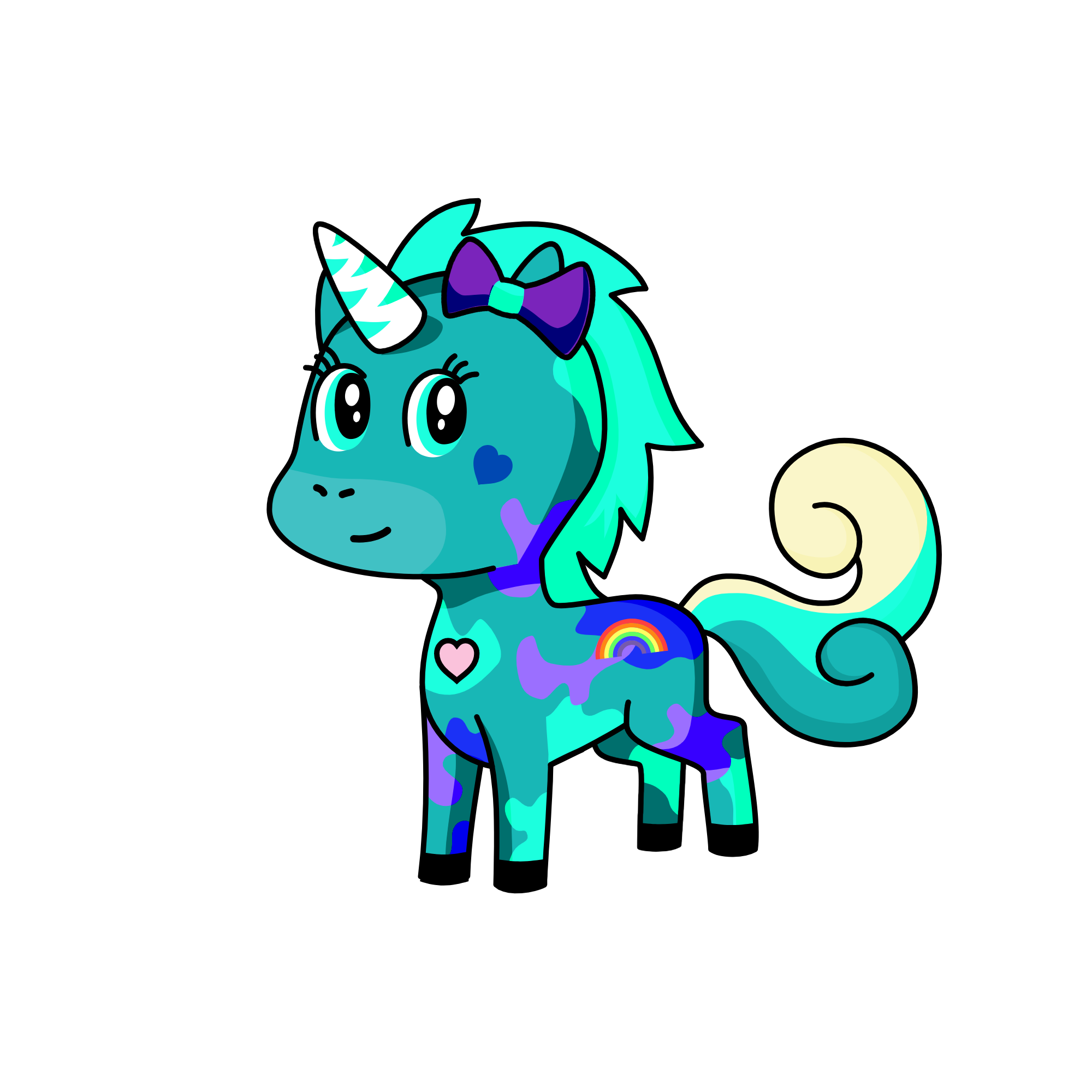 night, the unicorn