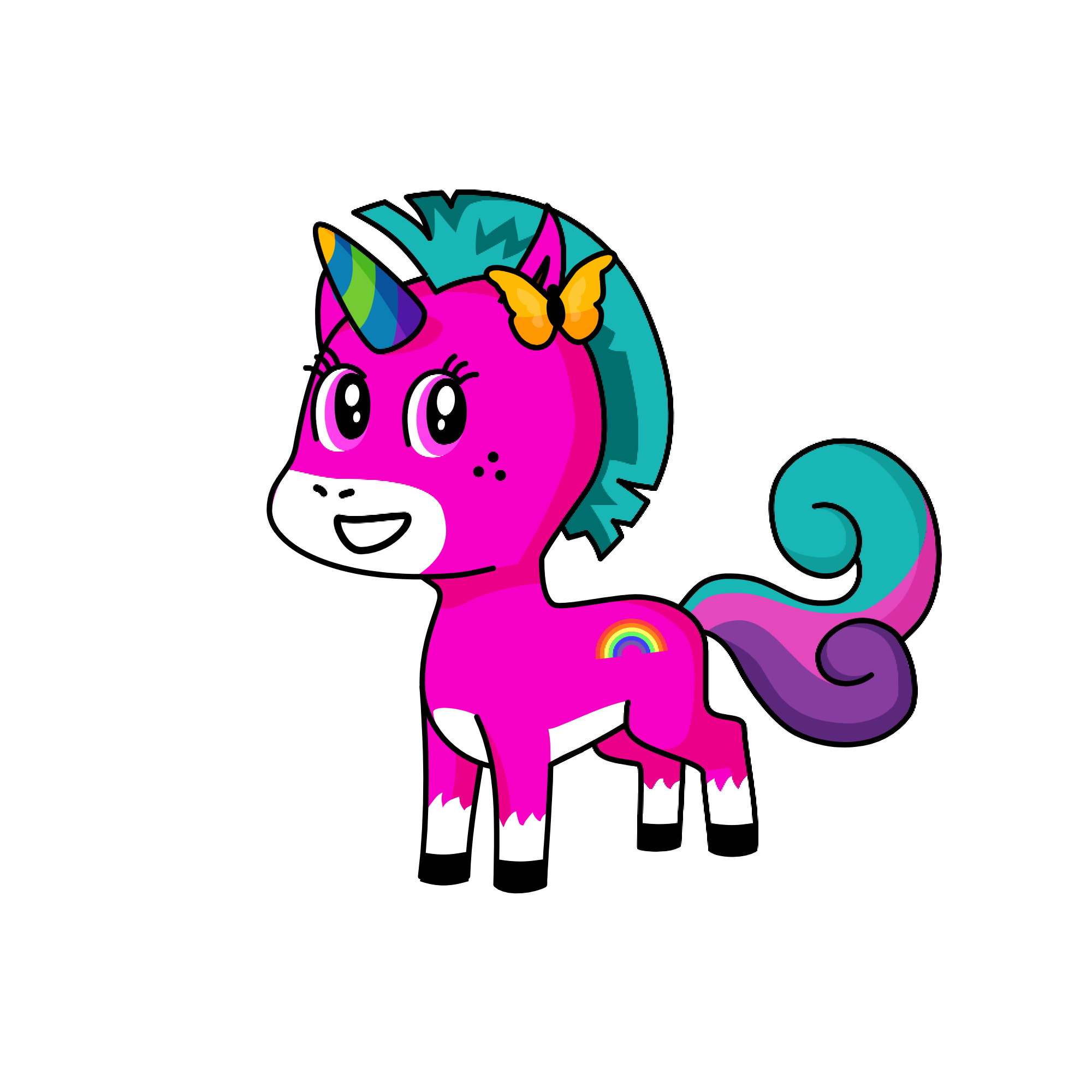 MALIAHS UNICORN, the unicorn