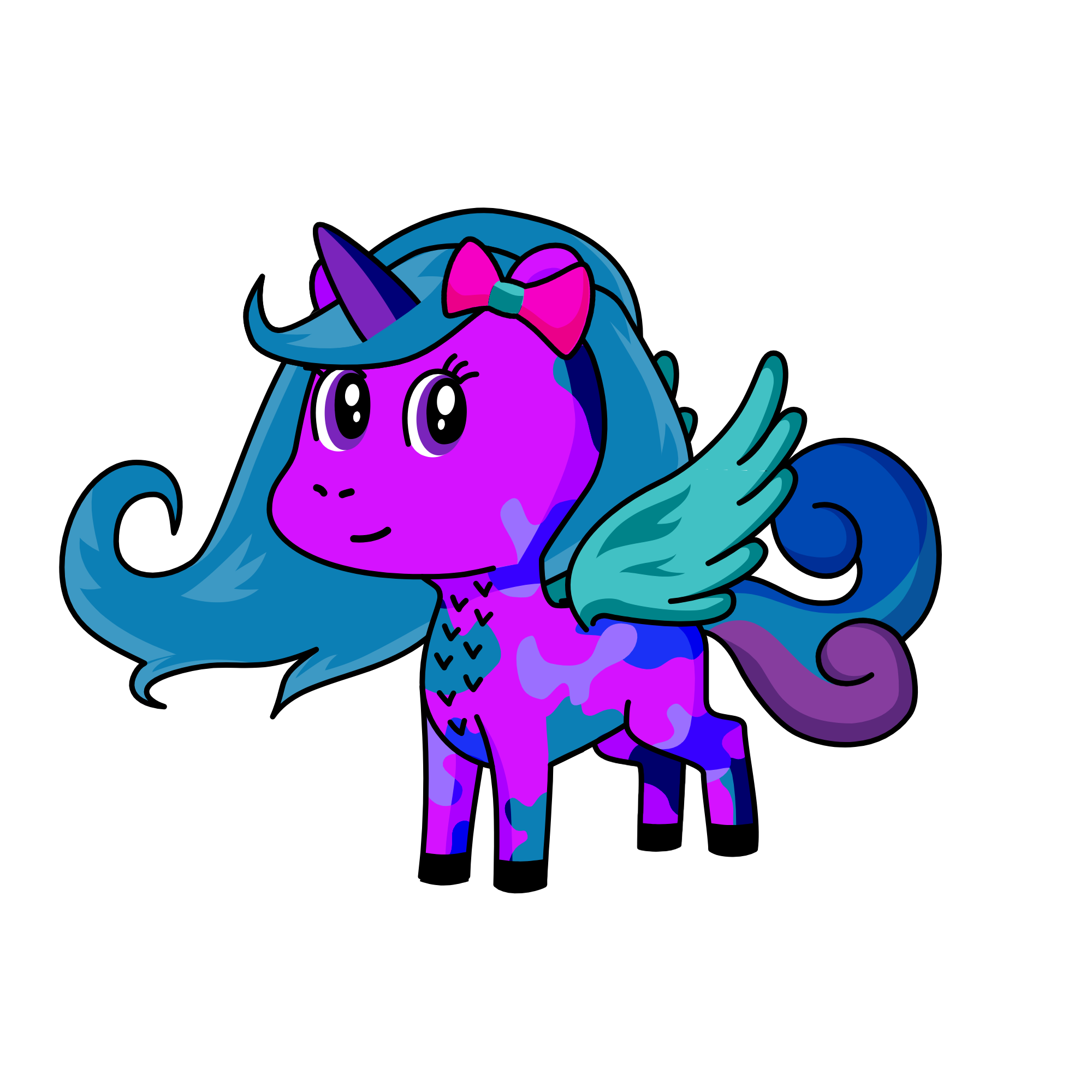 Misty, the unicorn