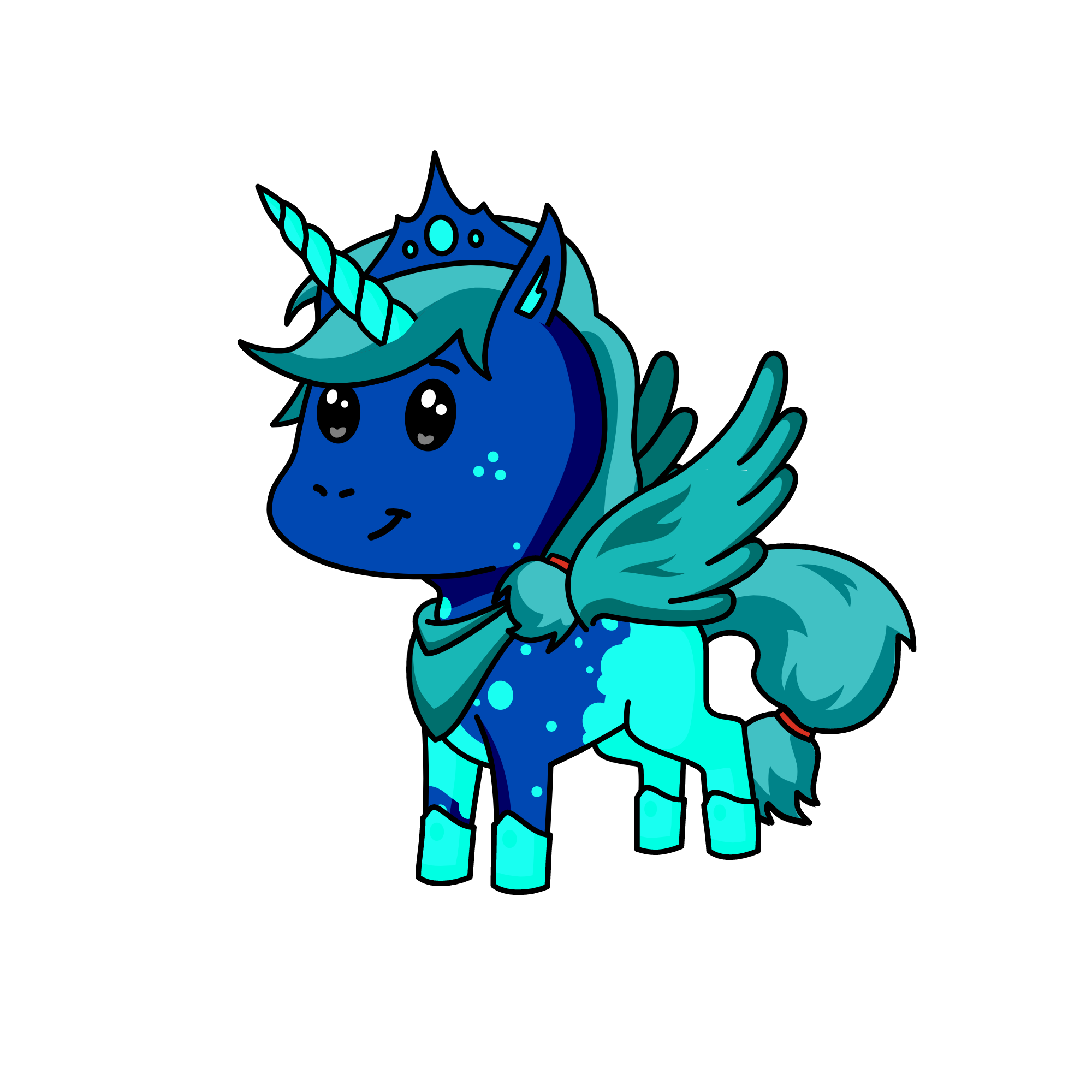 George the water horse, the unicorn