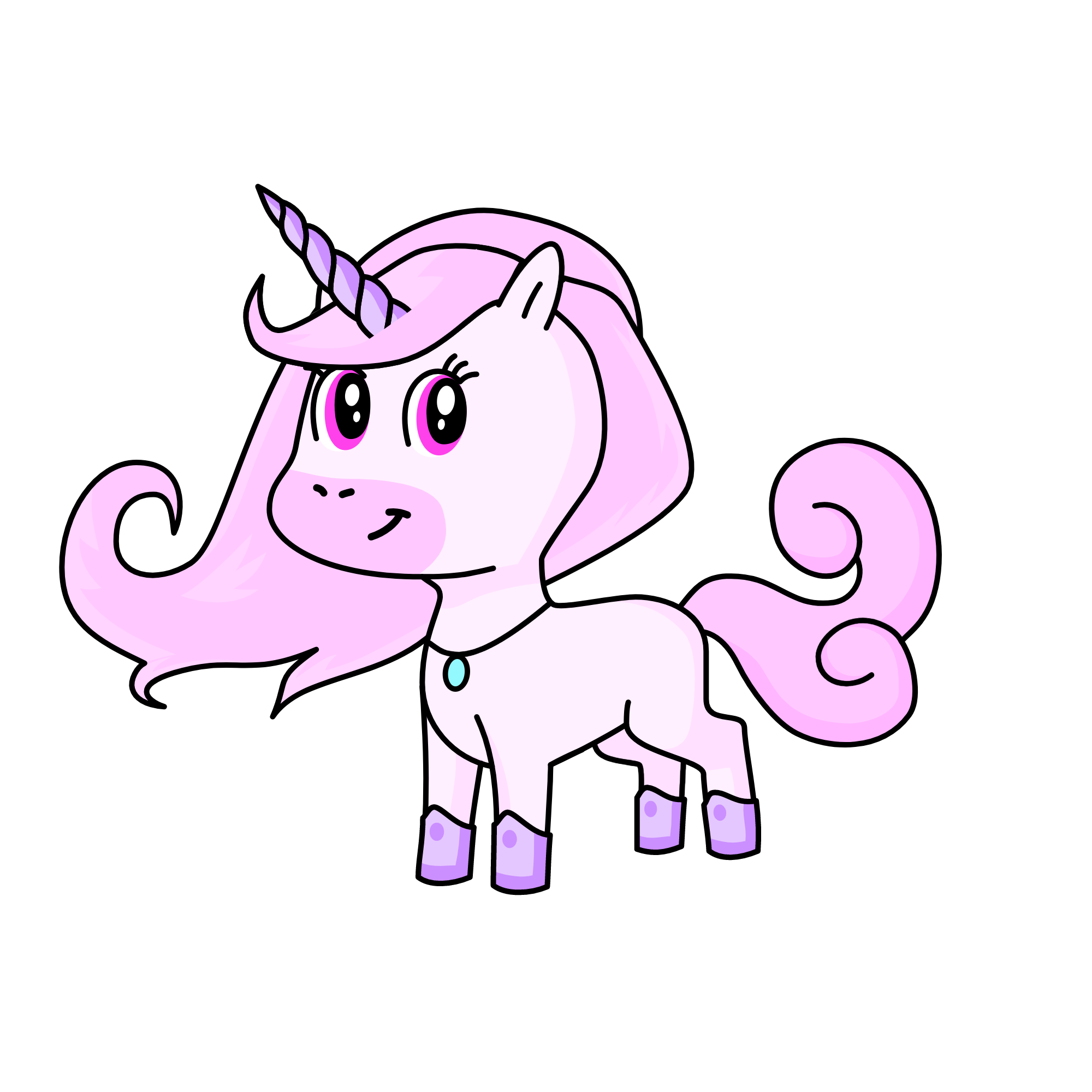 Silveny, the unicorn