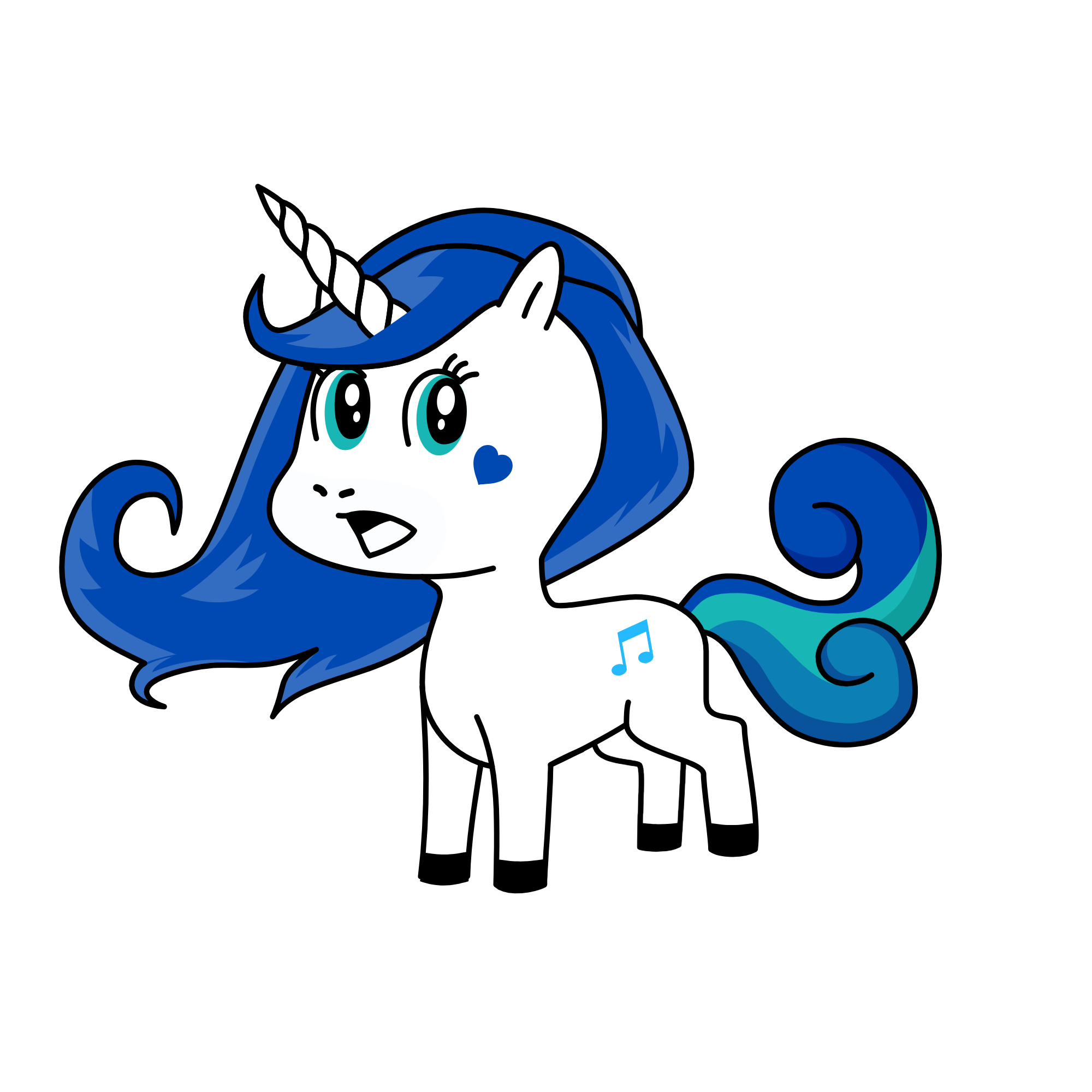 Twilight, the unicorn