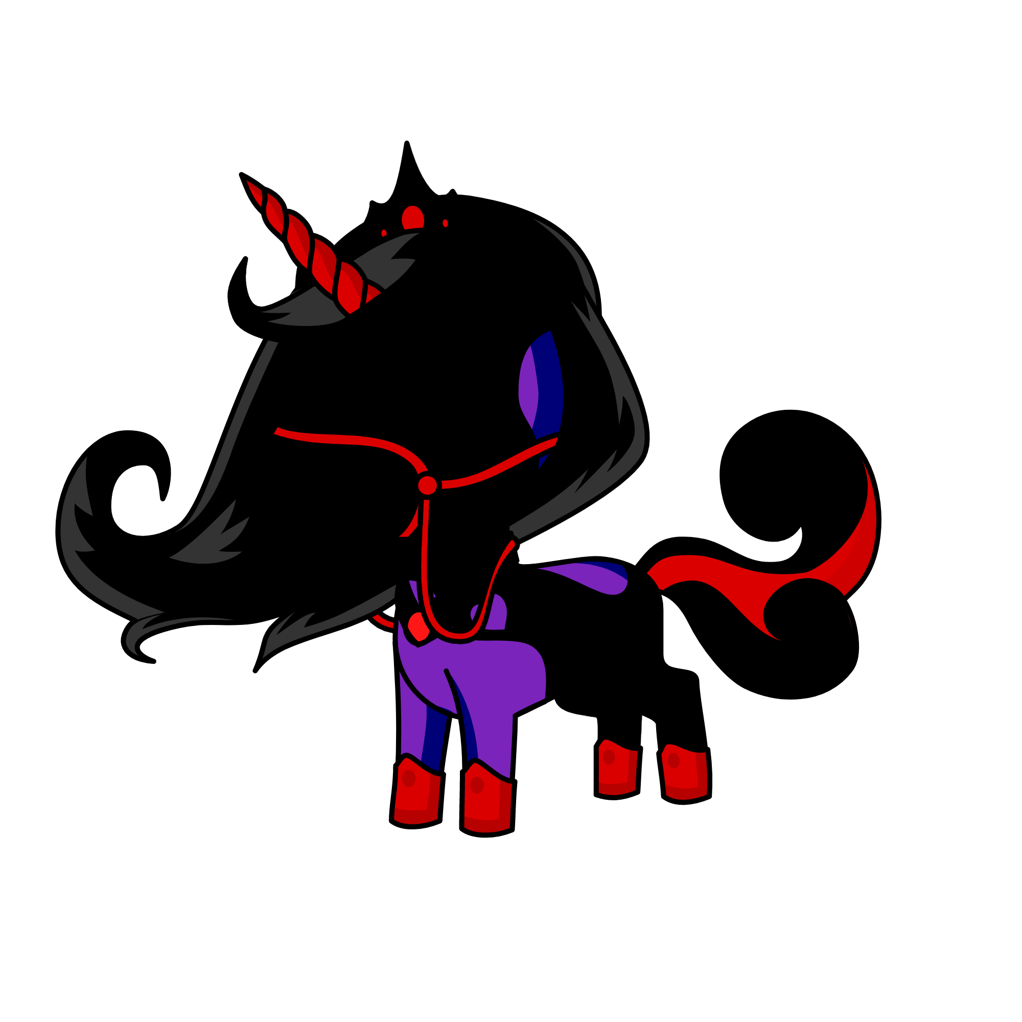 Shadow, the unicorn