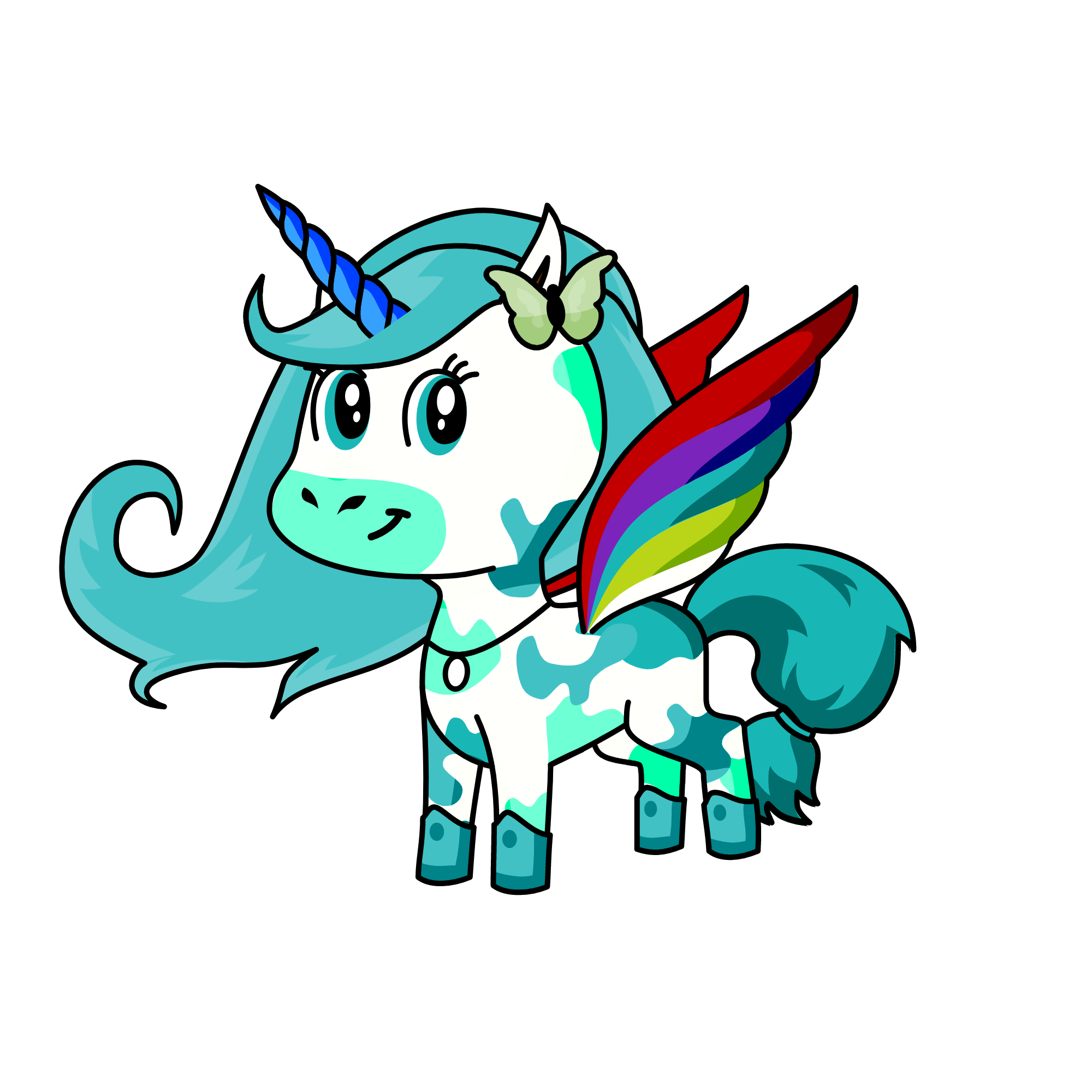 Ace, the unicorn