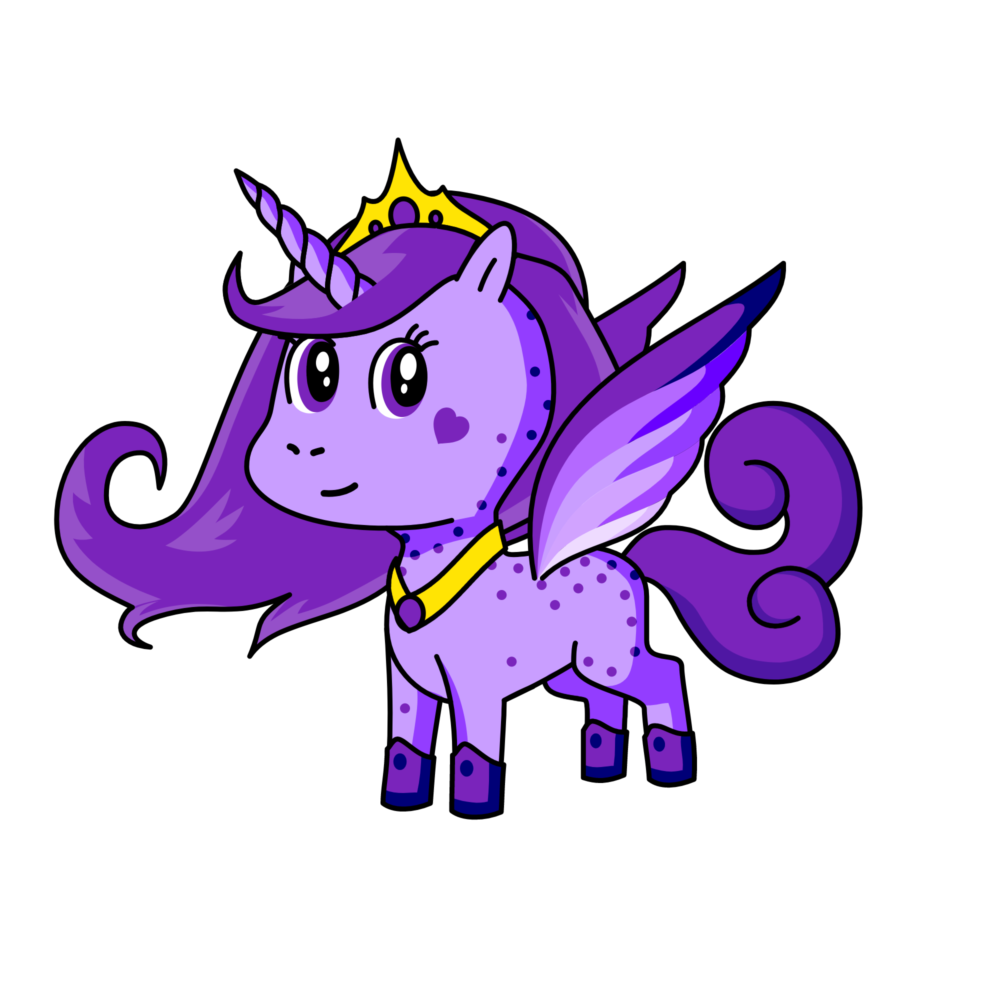 Cloudheart, the unicorn