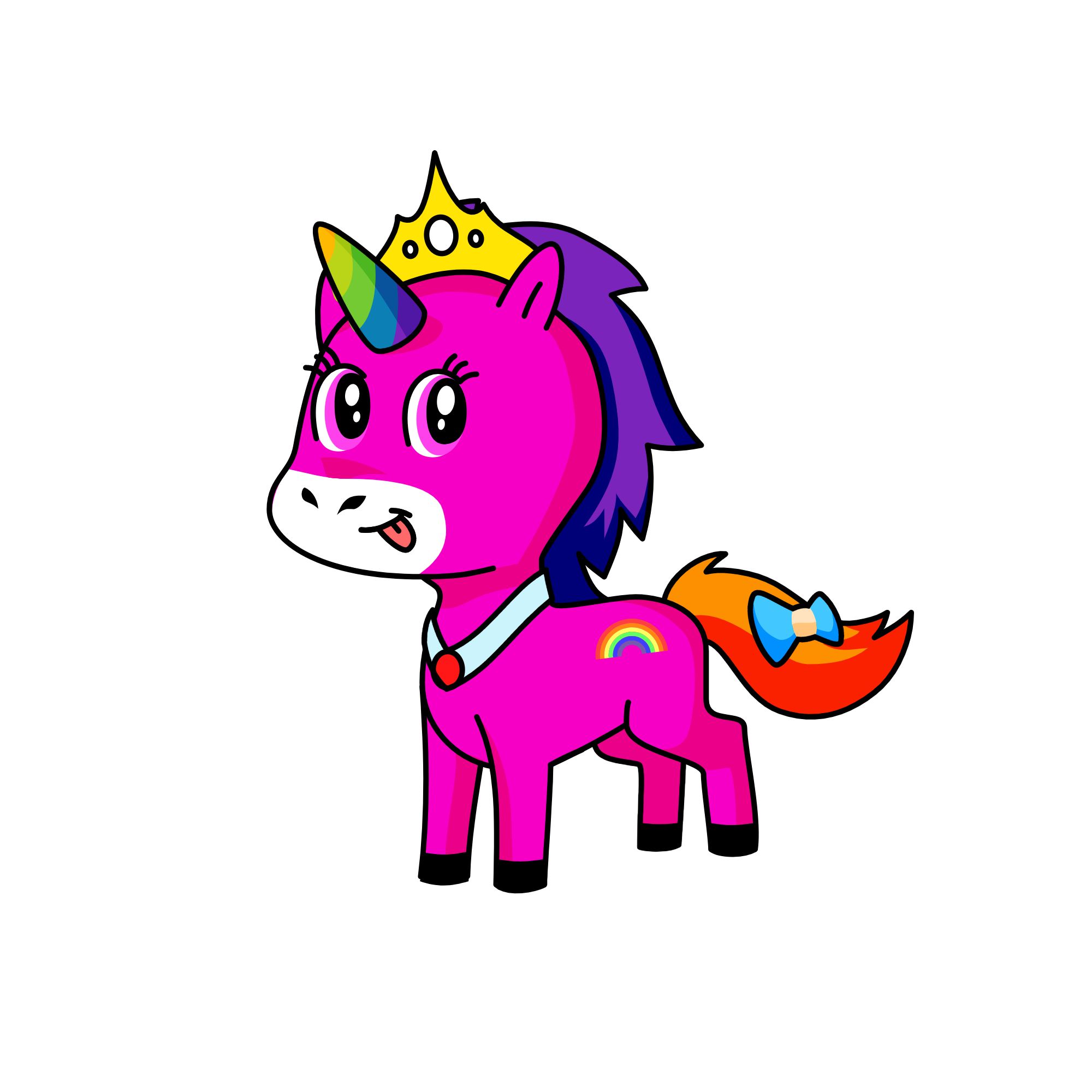 Elsa, the unicorn