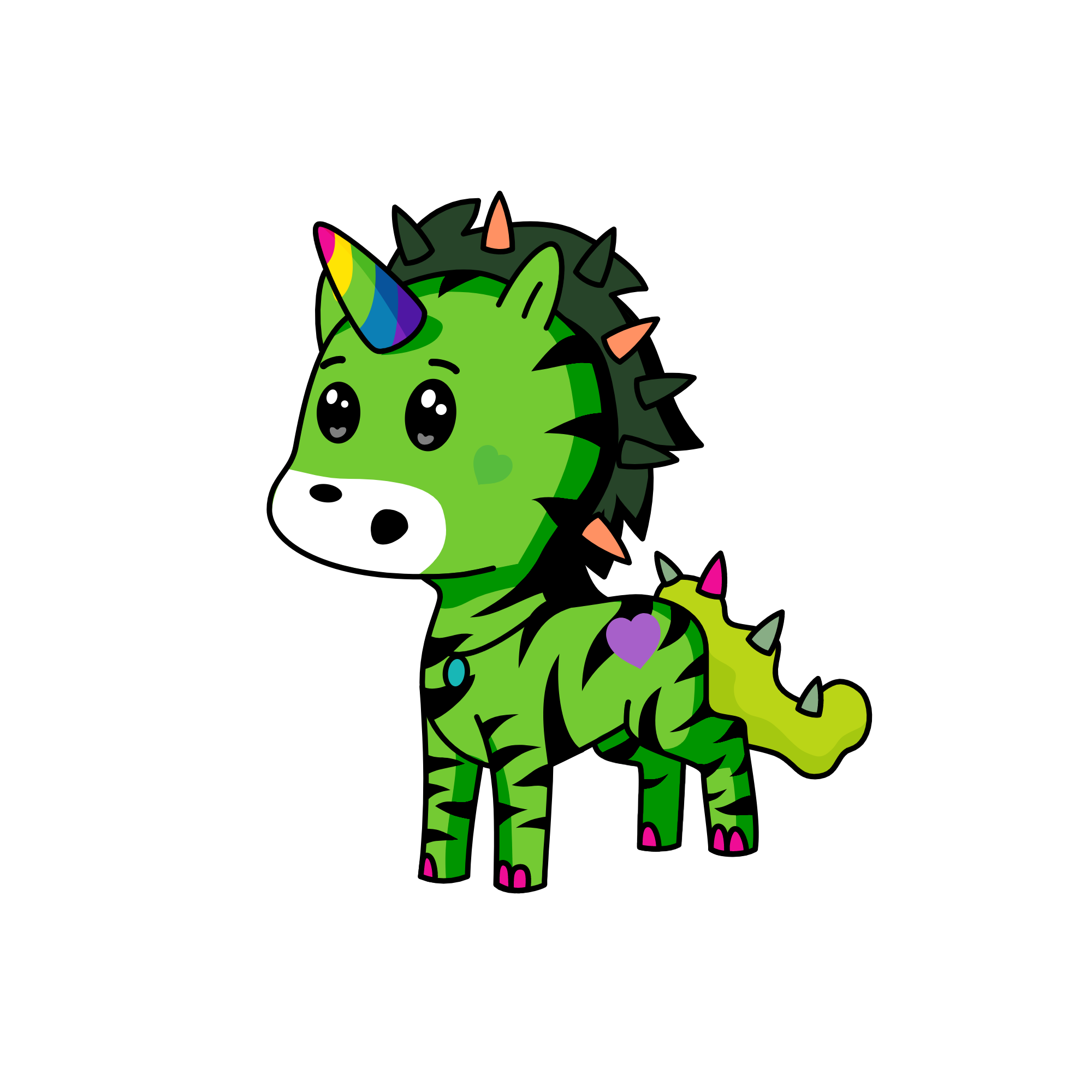 qwdfgn, the unicorn