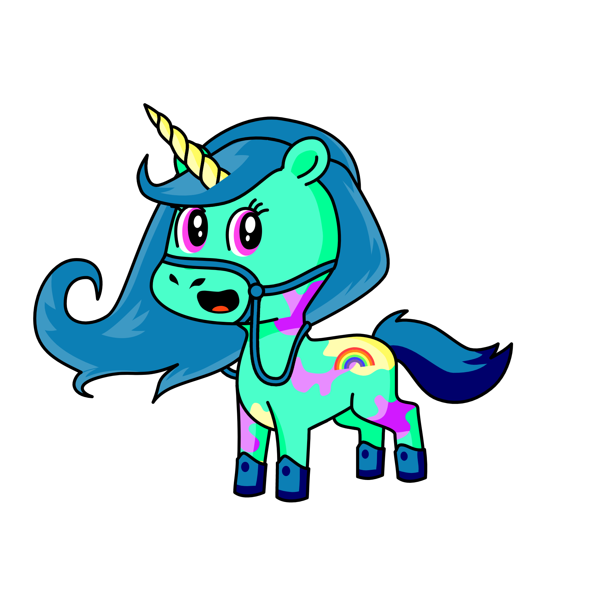 Anya Coral, the unicorn