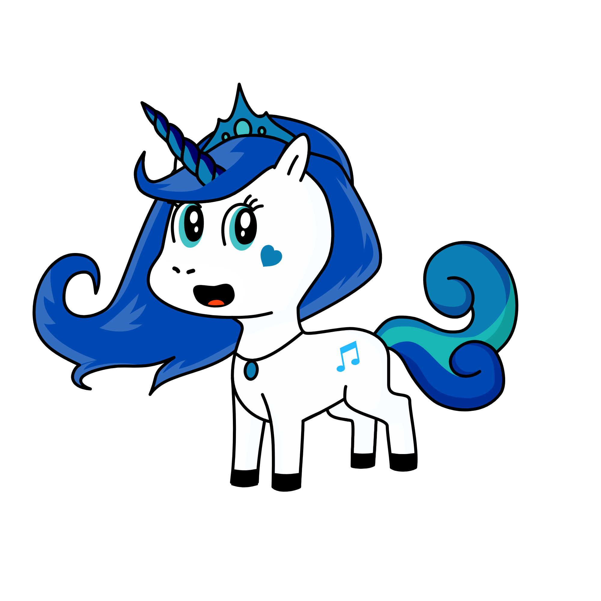 Twilight, the unicorn