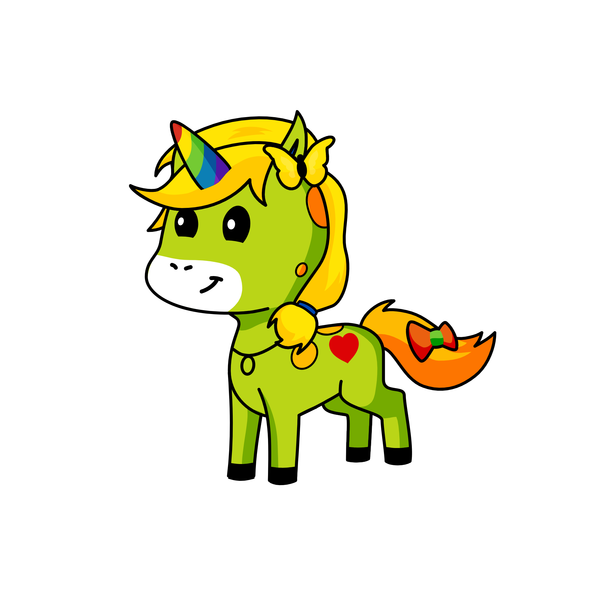 creamy, the unicorn