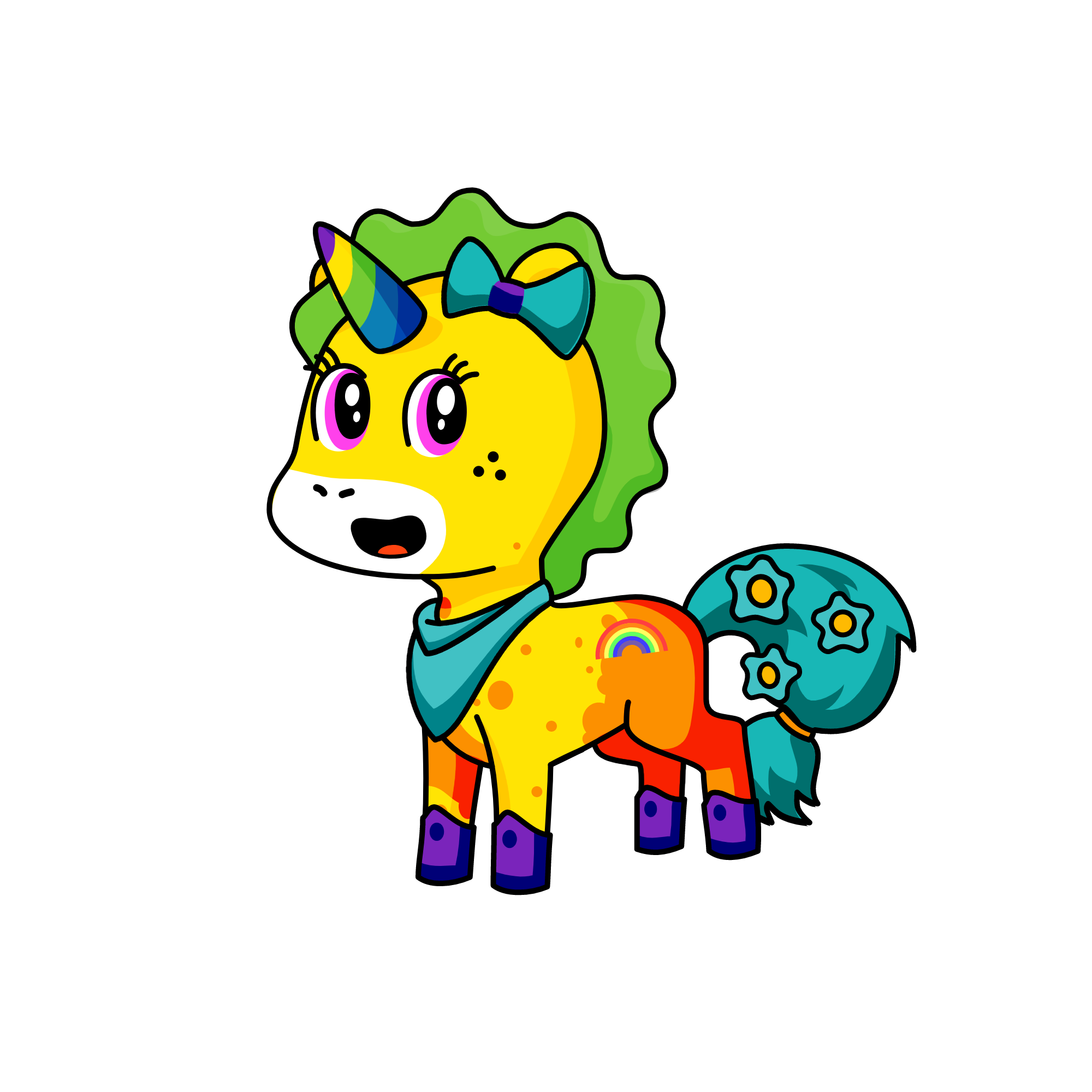 sarah, the unicorn