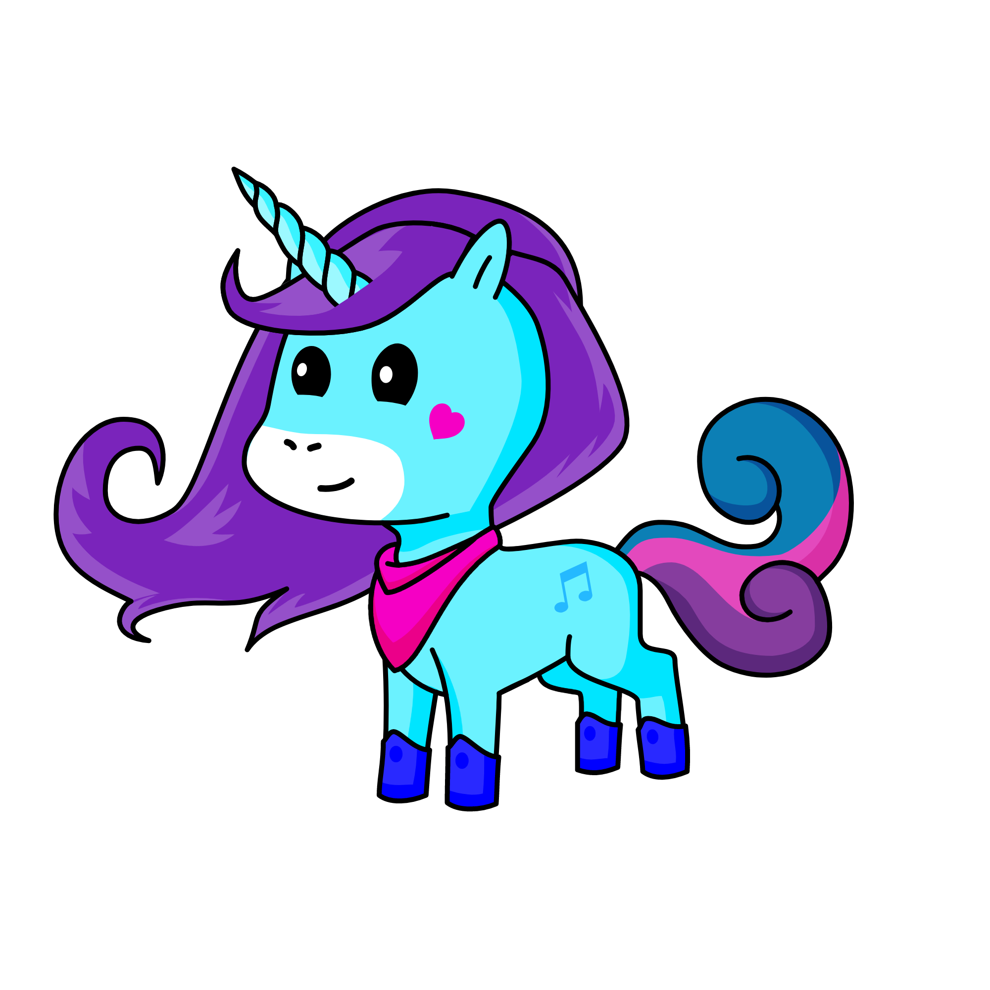 Bella, the unicorn