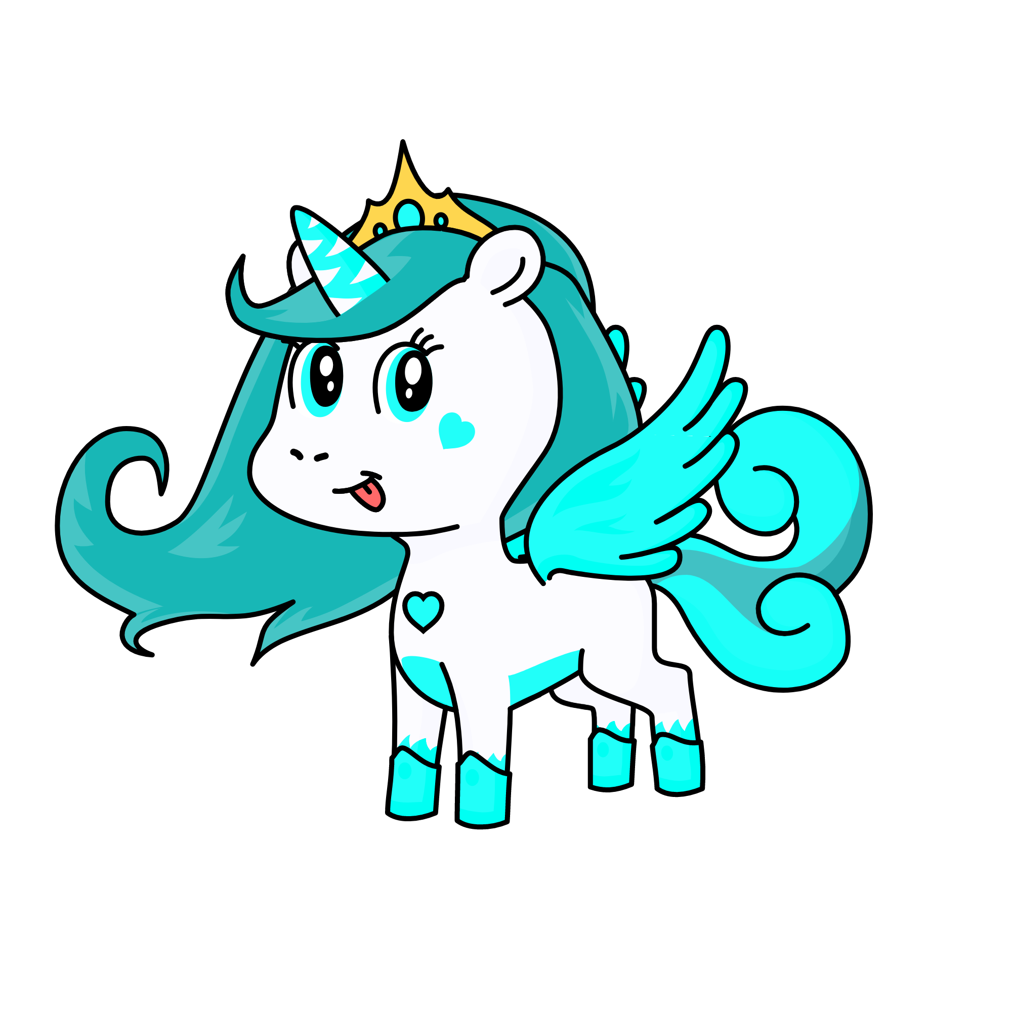 Britani , the unicorn