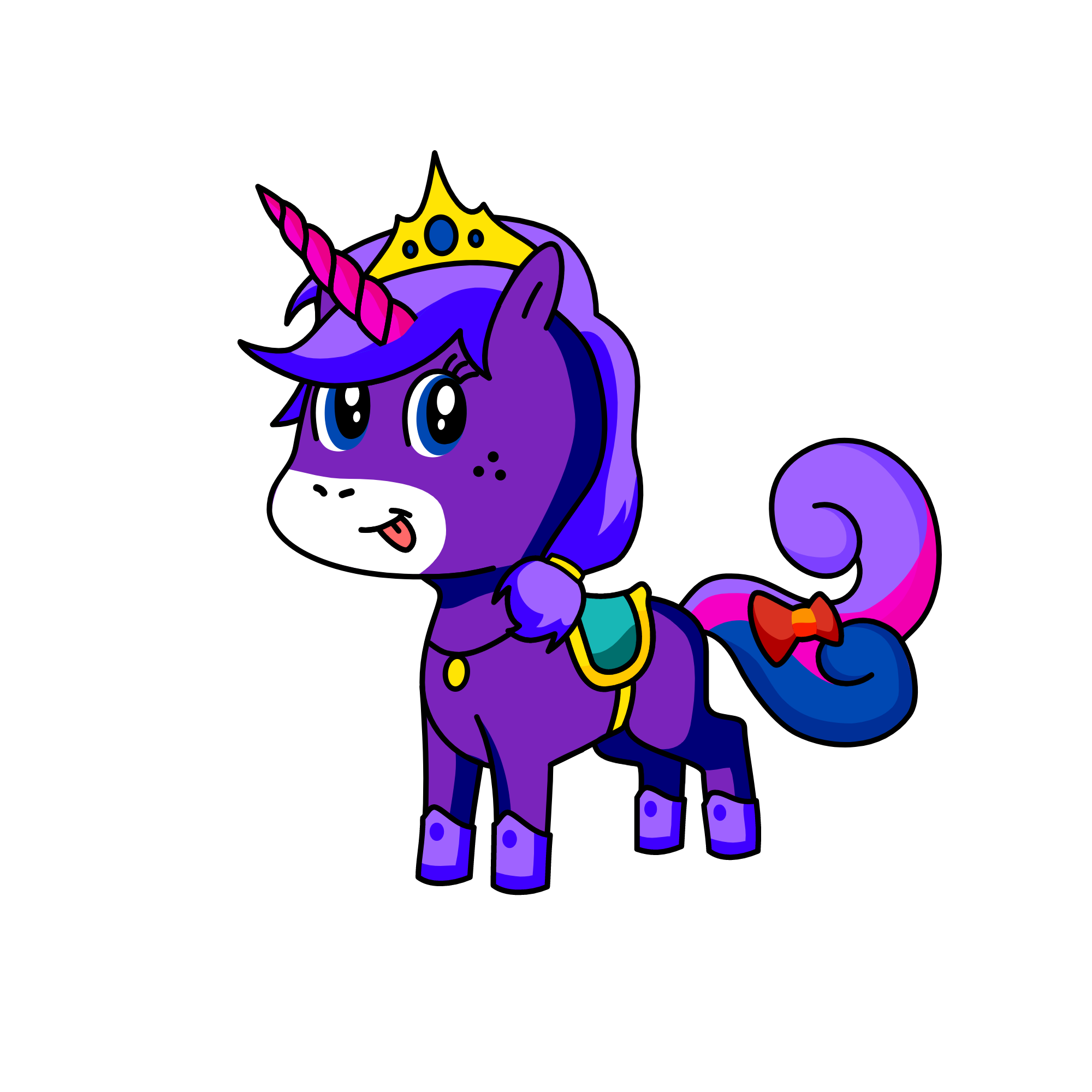 Nighty, the unicorn