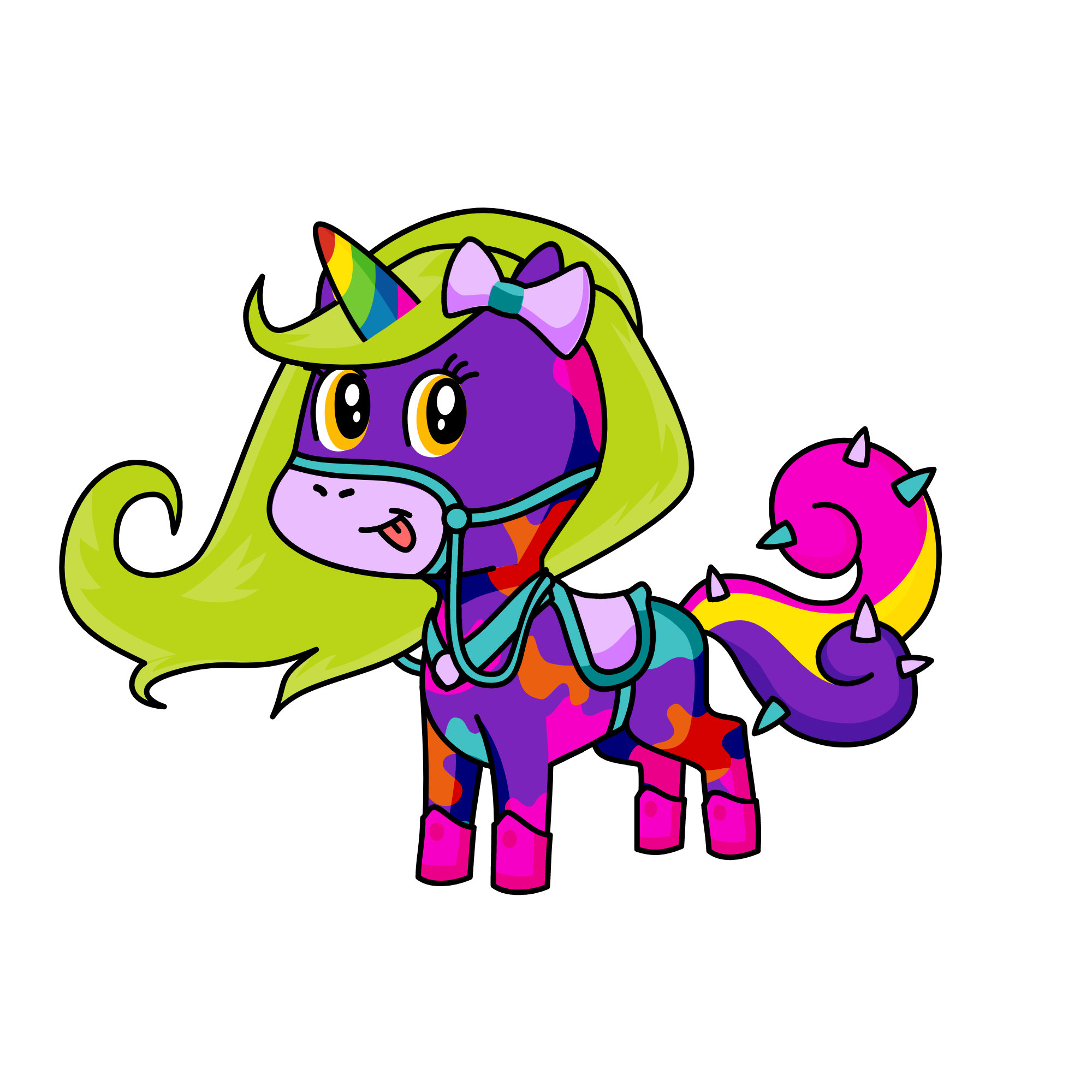 Ashley , the unicorn
