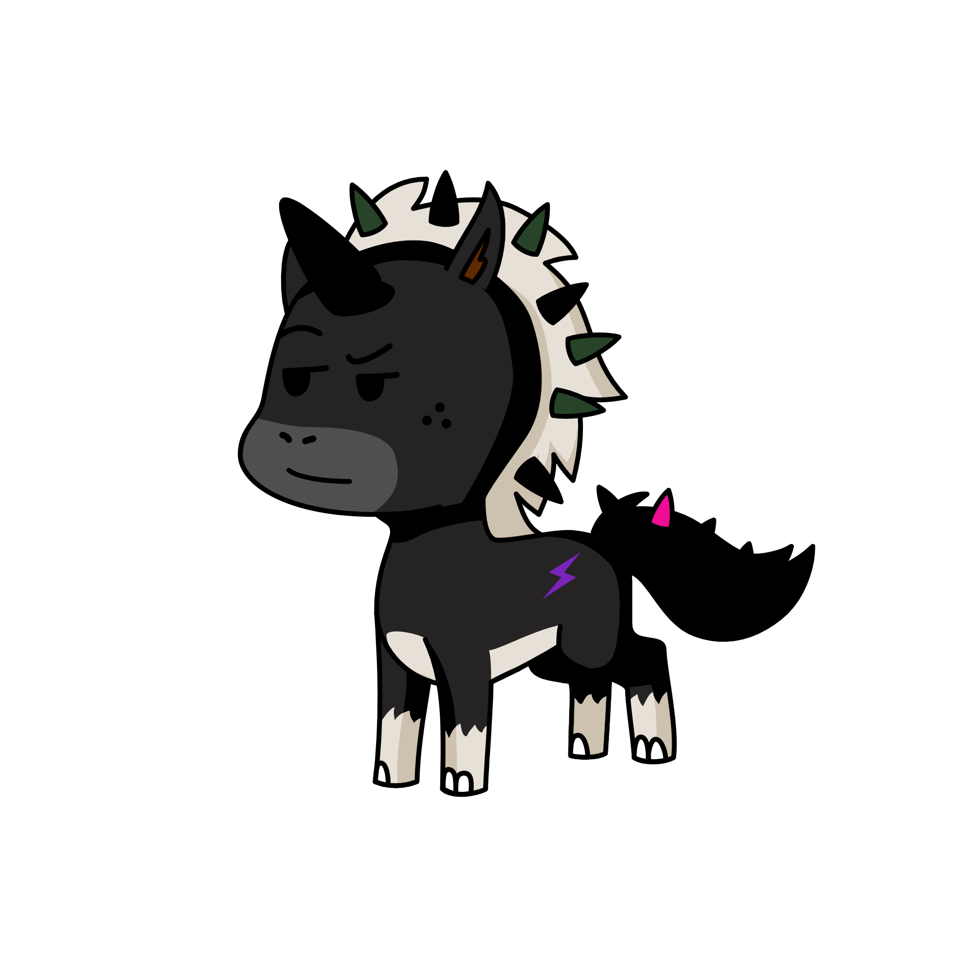 A MANDONA, the unicorn